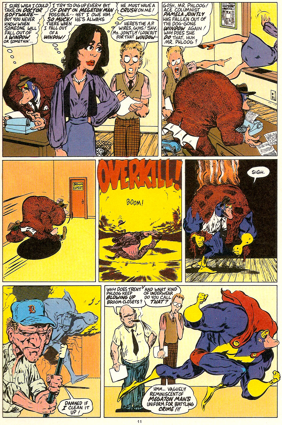 Read online Megaton Man comic -  Issue #1 - 13