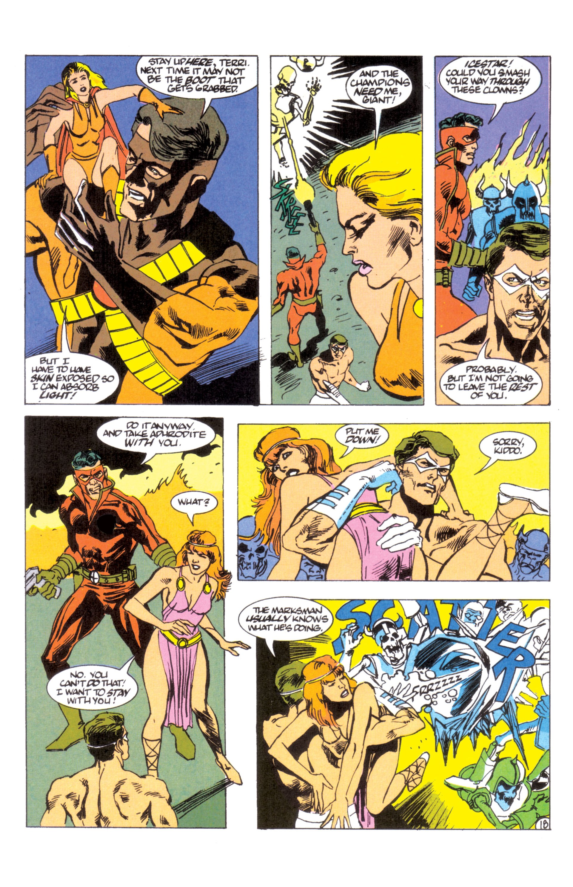 Read online Champions Adventures comic -  Issue #2 - 20