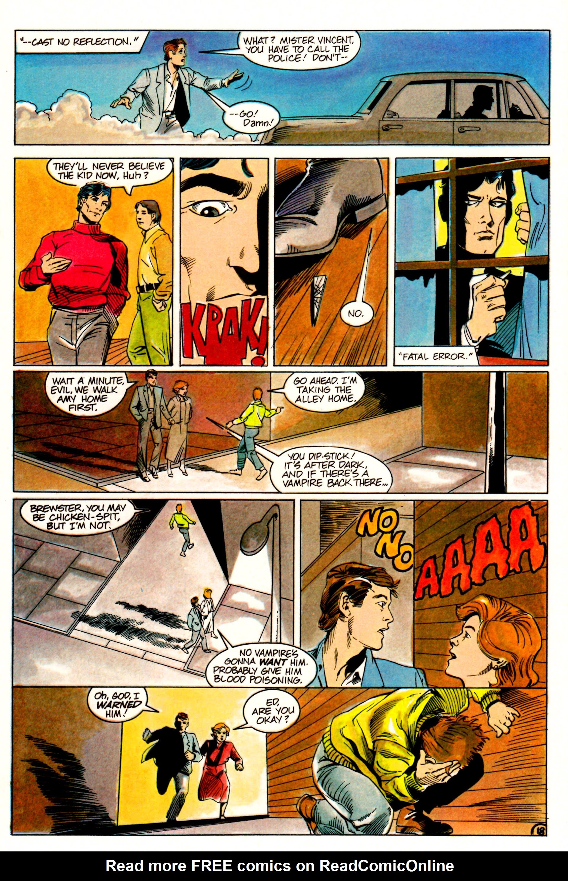 Read online Fright Night (1988) comic -  Issue #1 - 20