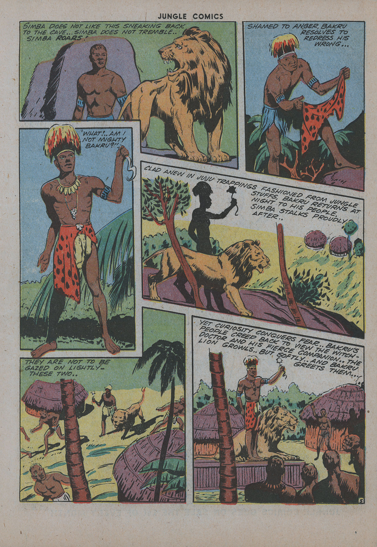 Read online Jungle Comics comic -  Issue #48 - 19