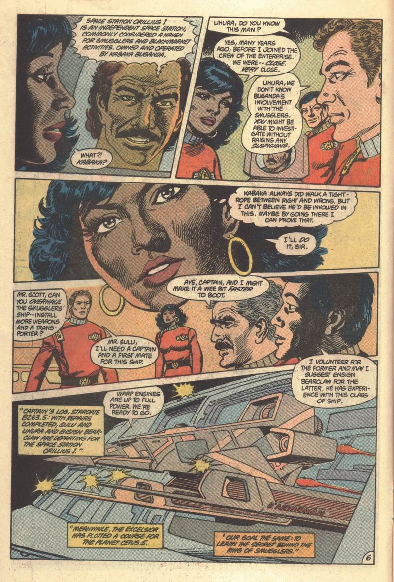 Read online Star Trek (1984) comic -  Issue #17 - 7