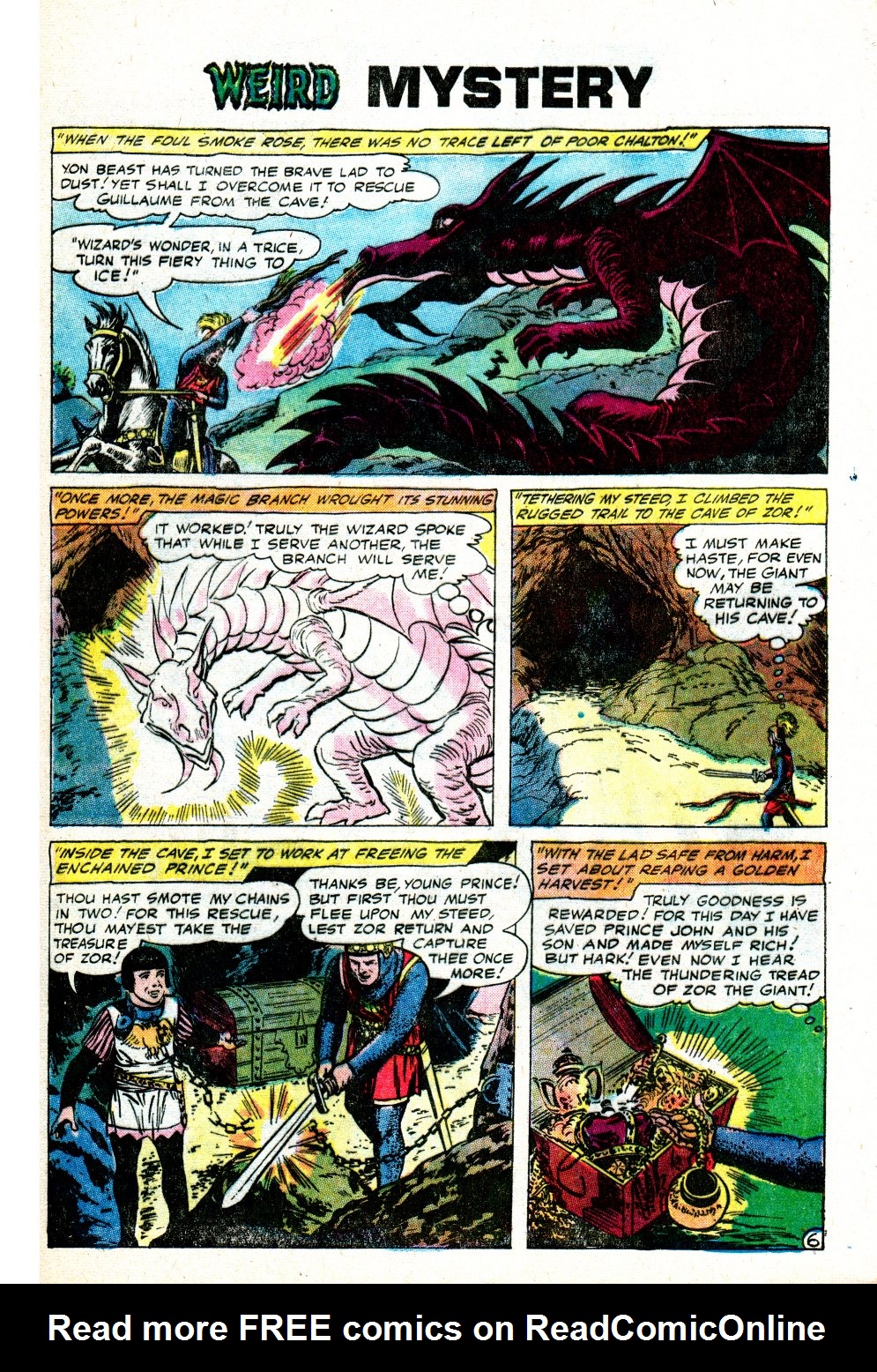 Read online Weird Mystery Tales comic -  Issue #3 - 22