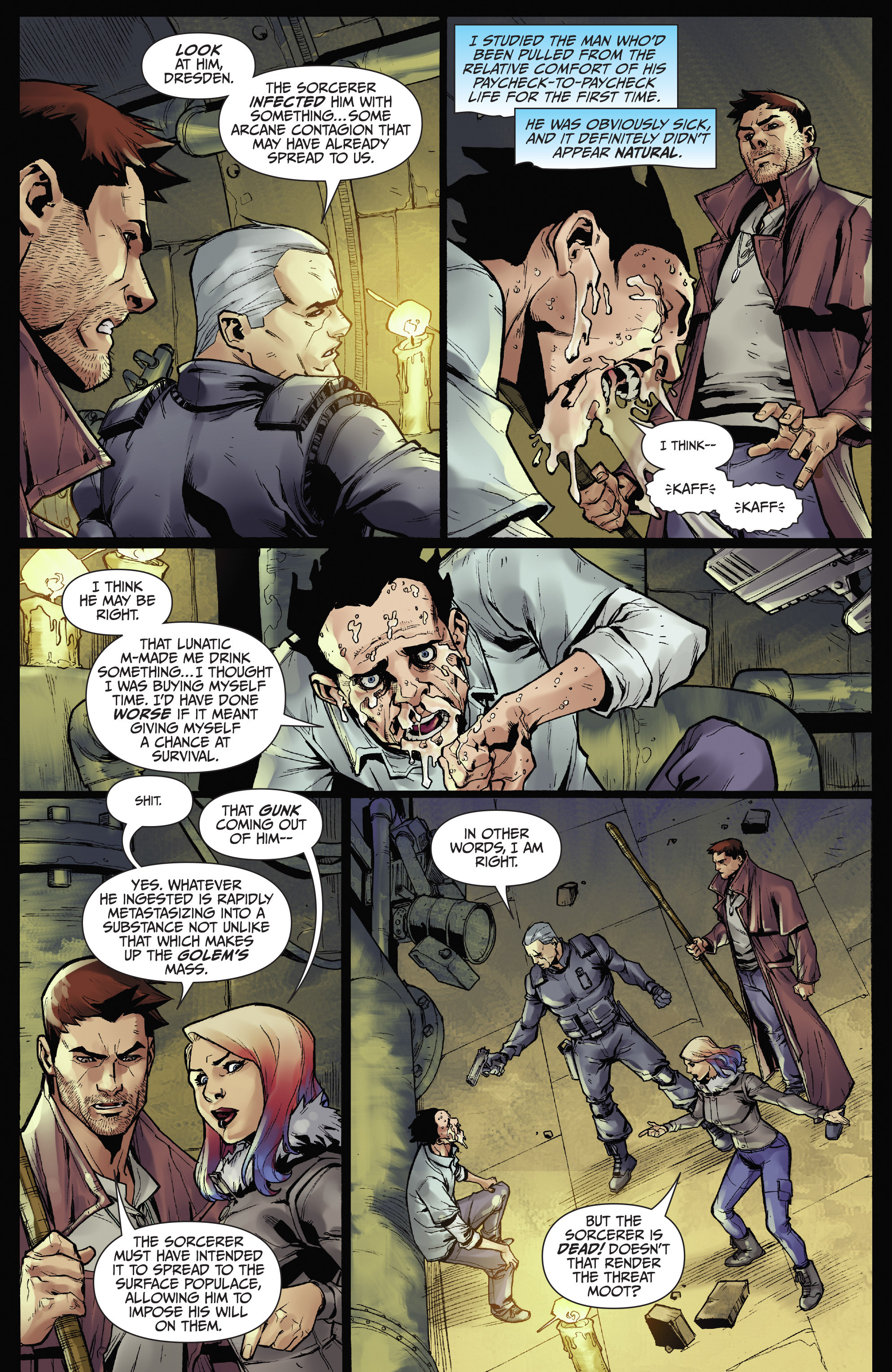 Read online Jim Butcher's The Dresden Files: Down Town comic -  Issue # _TPB - 120