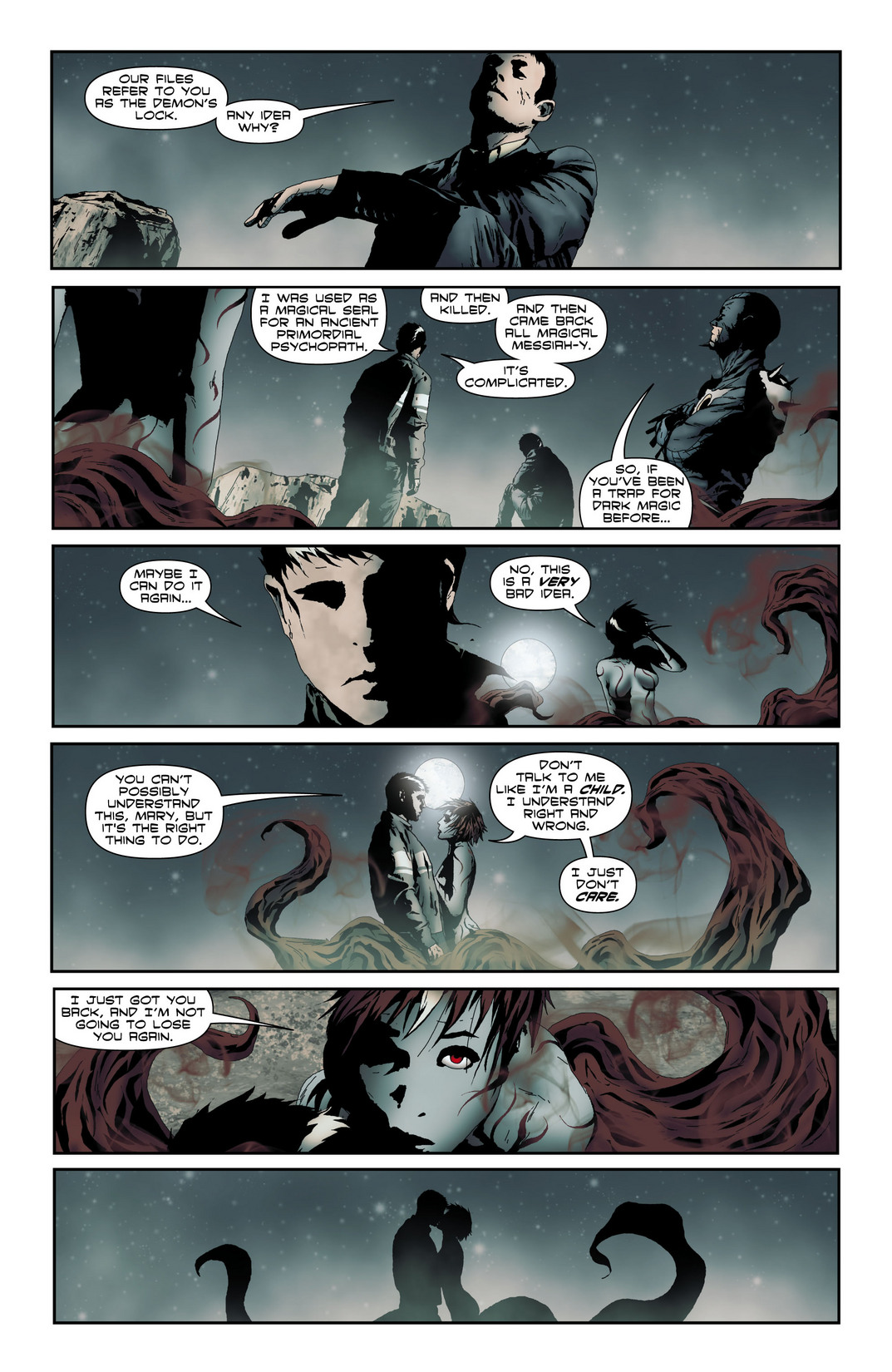 Read online I... Vampire! comic -  Issue #12 - 14