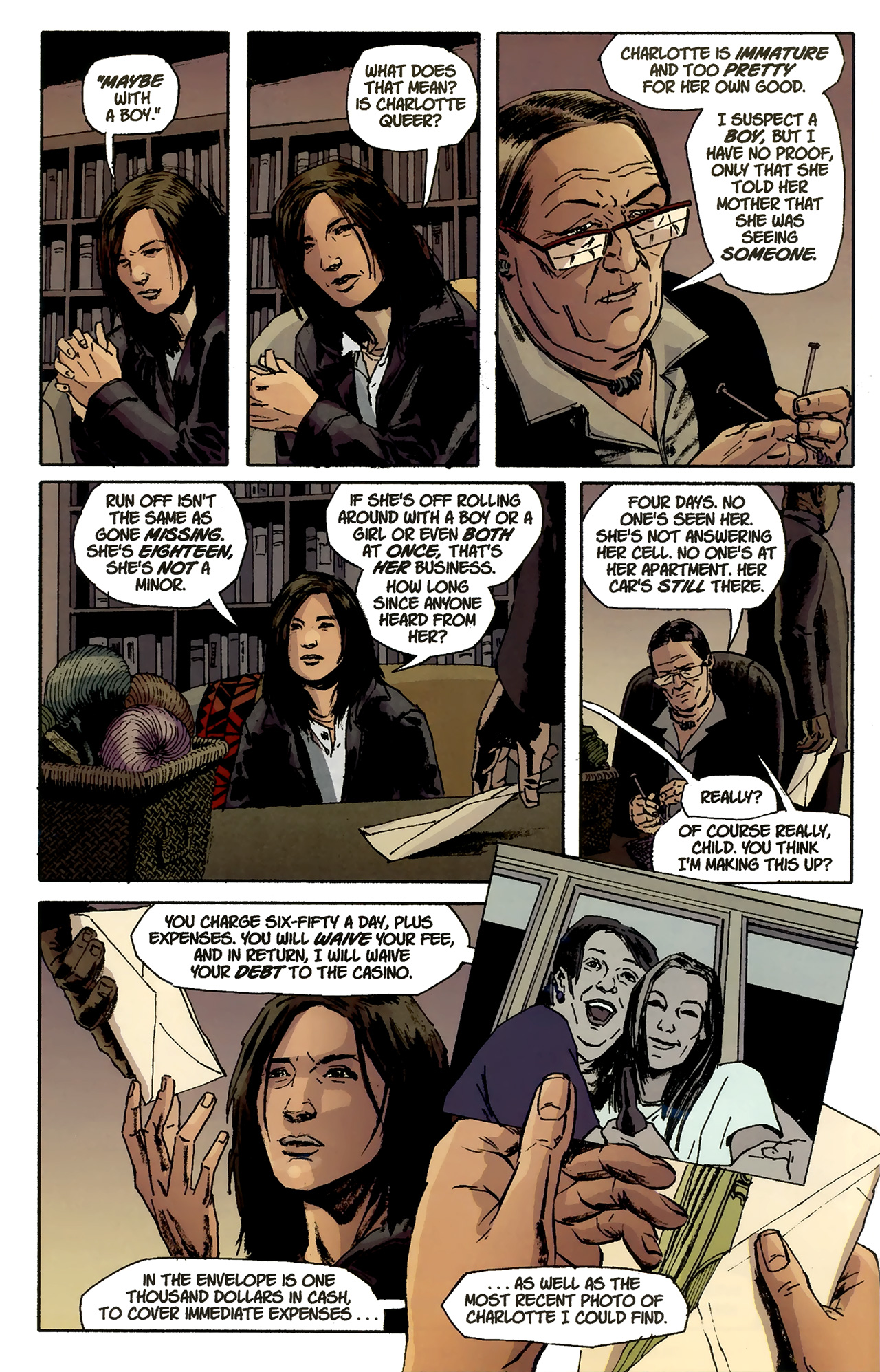 Read online Stumptown (2009) comic -  Issue #1 - 11