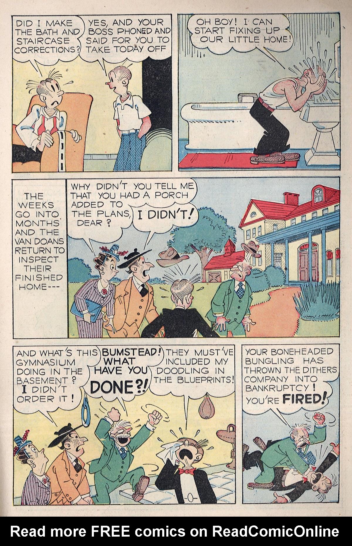 Read online Blondie Comics (1947) comic -  Issue #13 - 13