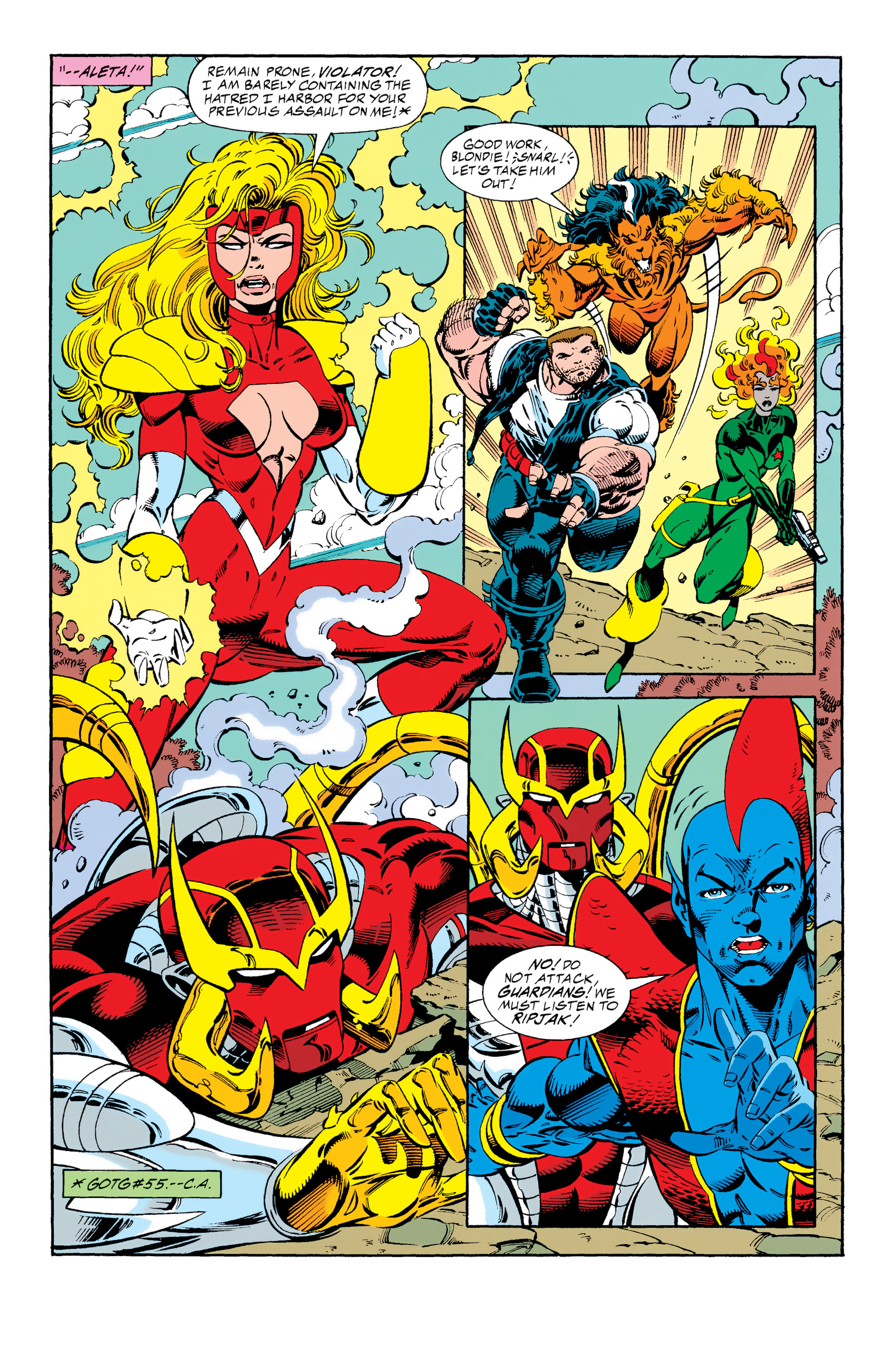 Read online Guardians of the Galaxy (1990) comic -  Issue # _TPB In The Year 3000 3 (Part 2) - 94