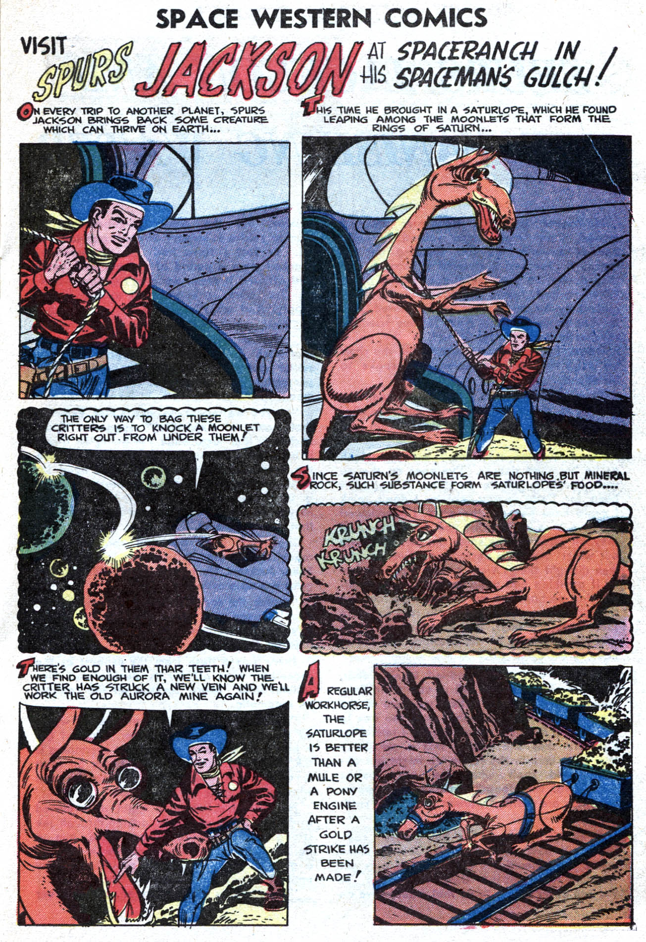 Read online Space Western Comics comic -  Issue #43 - 17