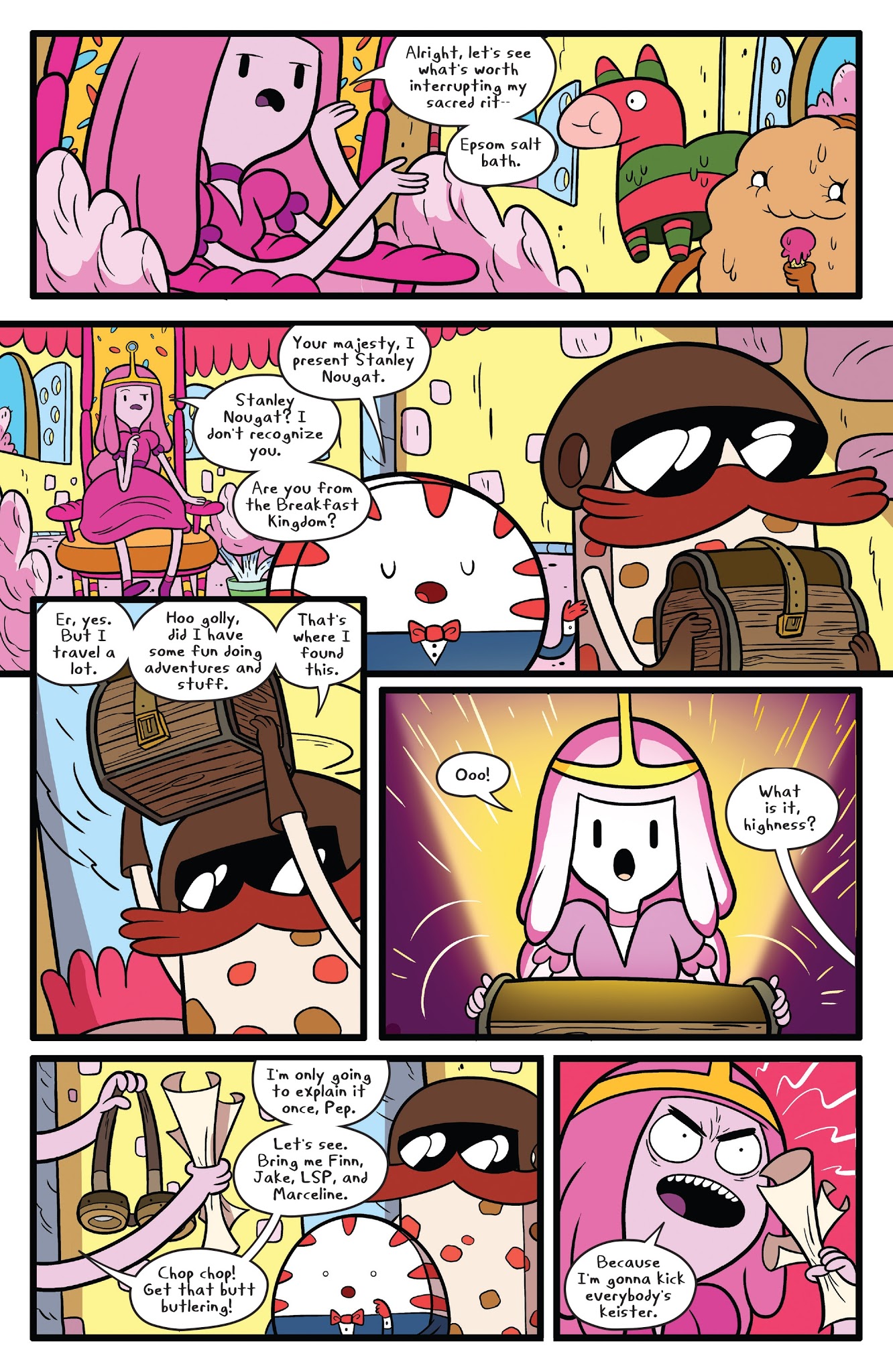 Read online Adventure Time comic -  Issue #66 - 4