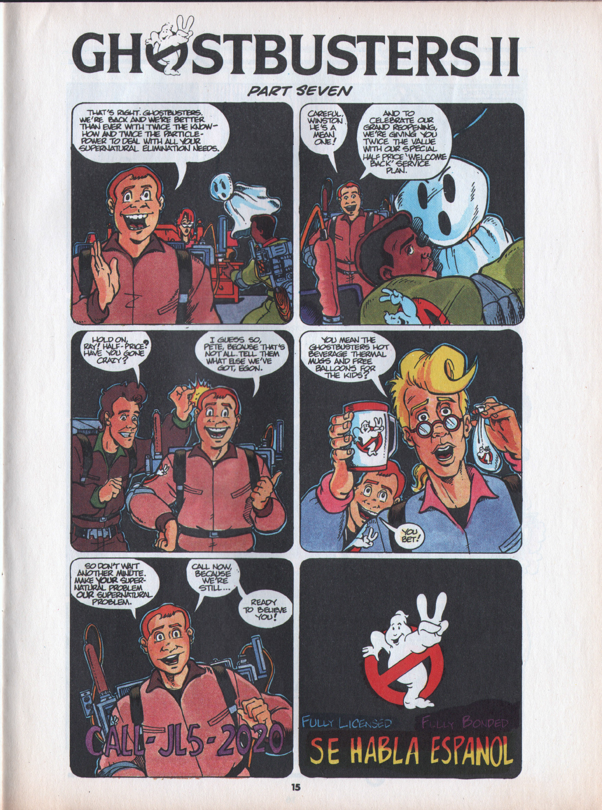 Read online The Real Ghostbusters comic -  Issue #84 - 15