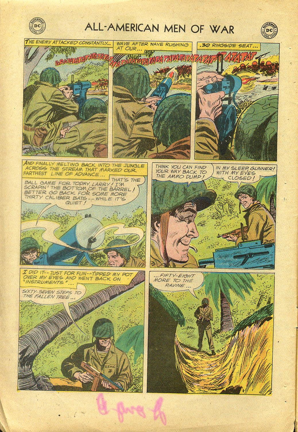 Read online All-American Men of War comic -  Issue #61 - 4