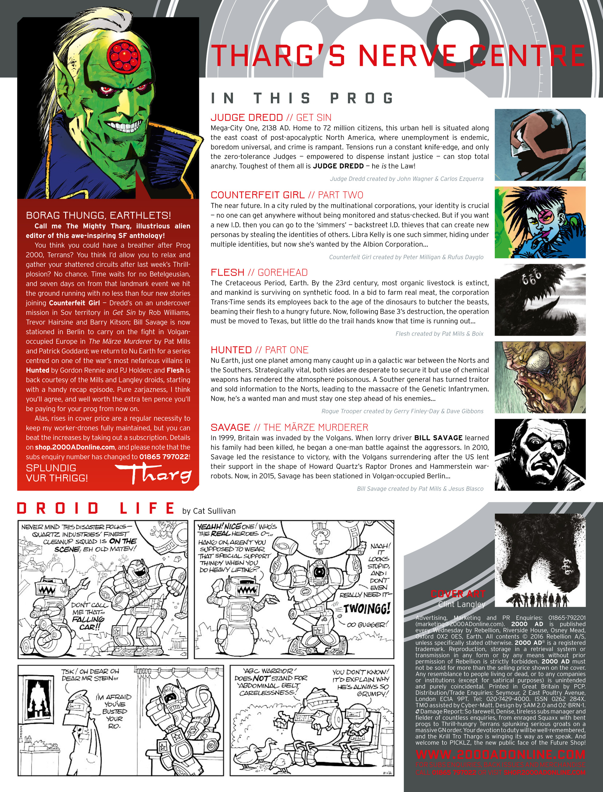 Read online 2000 AD comic -  Issue #2001 - 2
