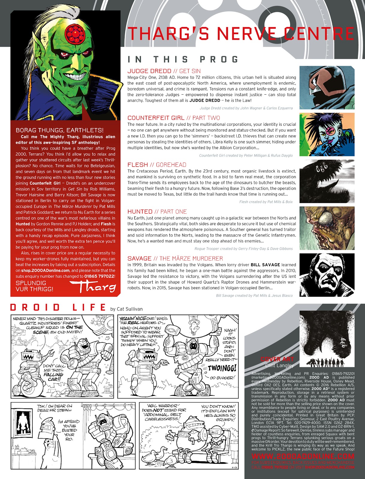 2000 AD issue 2001 - Page 2