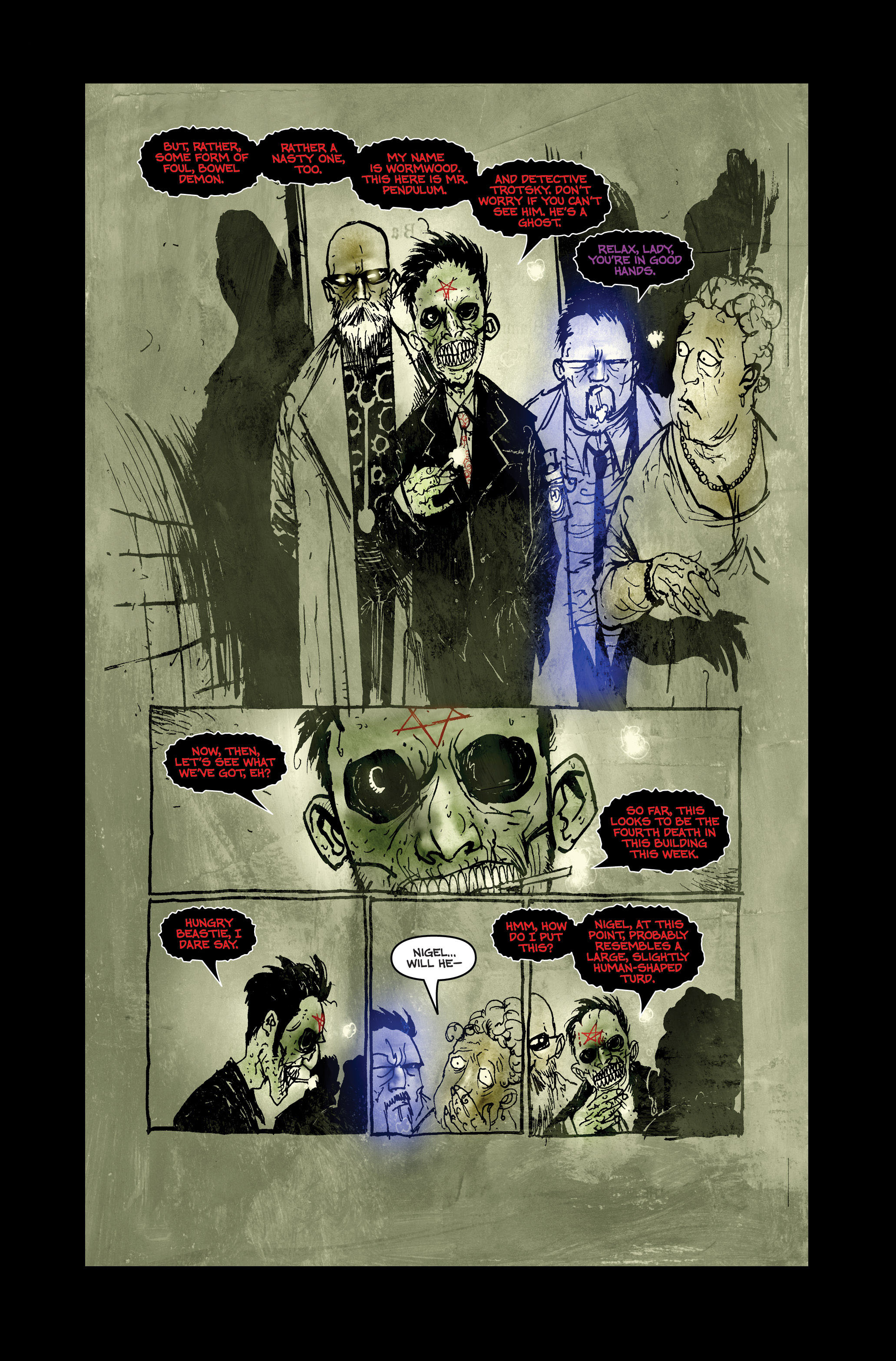 Read online Wormwood: Gentleman Corpse comic -  Issue #13 - 11