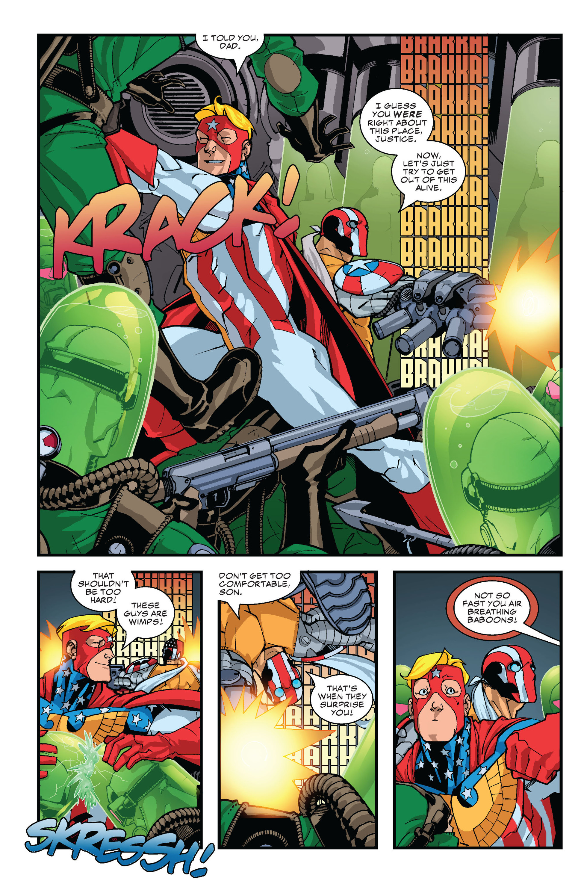 Read online Superpatriot: America's Fighting Force comic -  Issue # TPB - 30