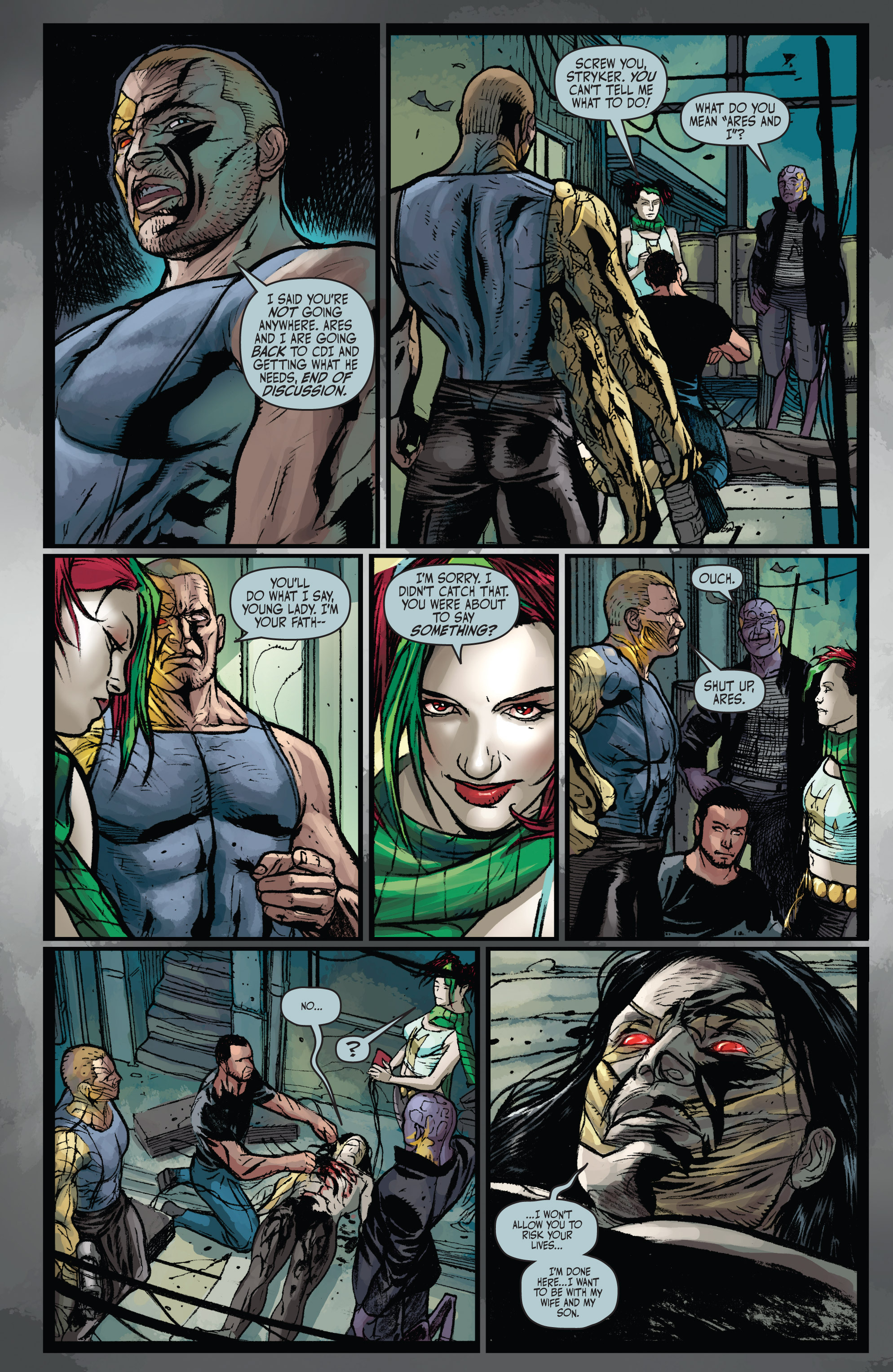 Read online Cyberforce (2012) comic -  Issue #7 - 18