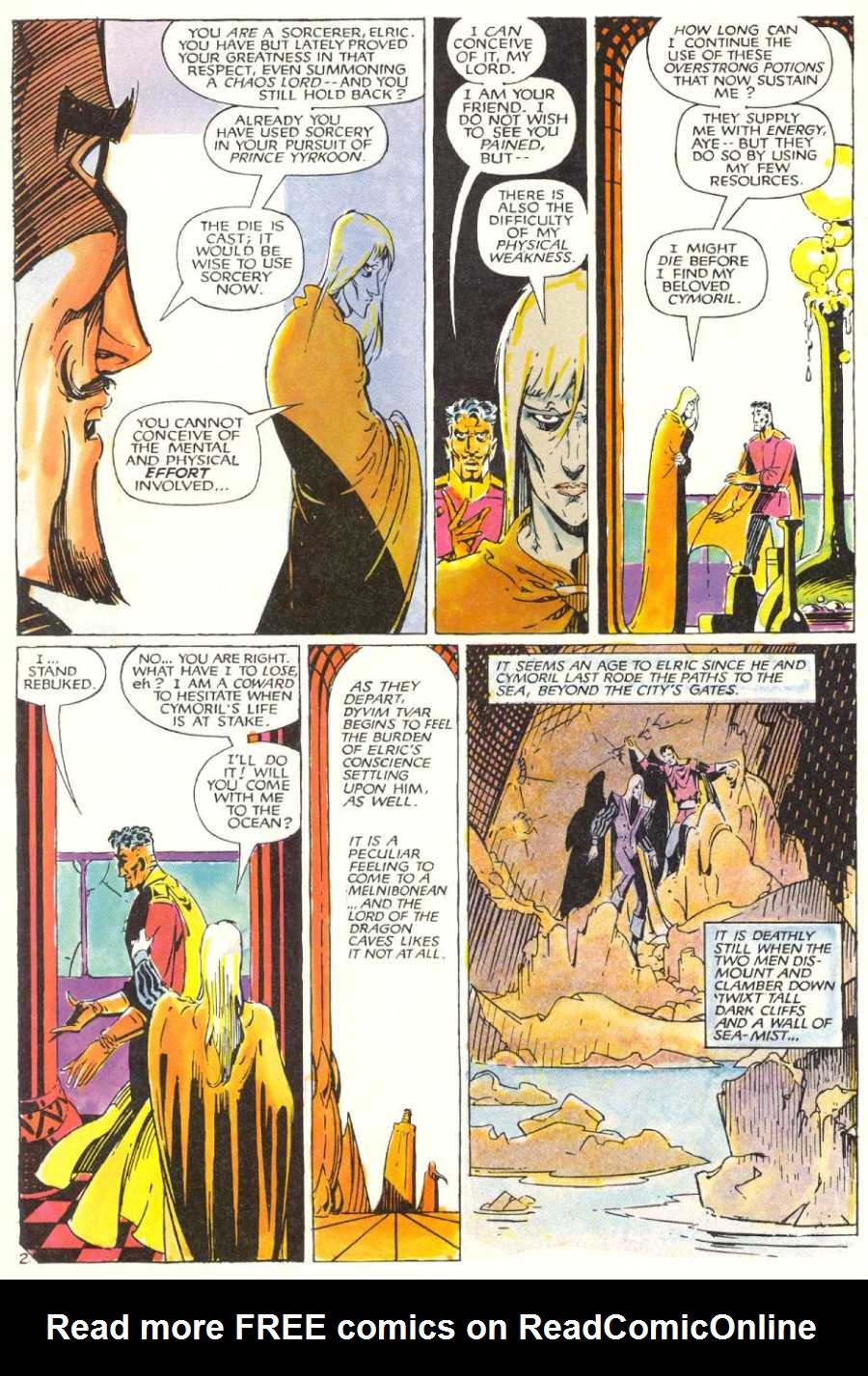 Read online Elric (1983) comic -  Issue #4 - 3