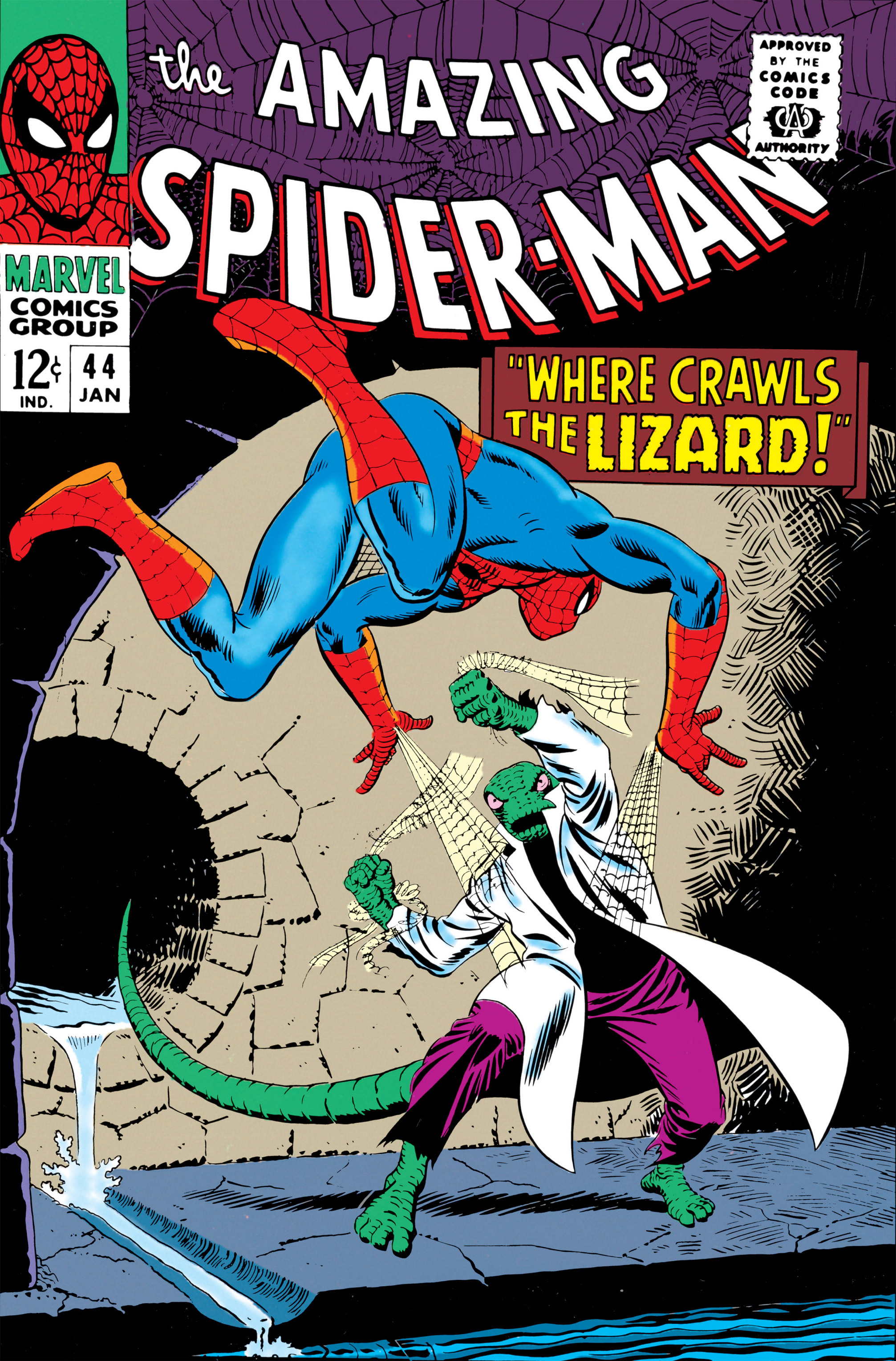 Read online The Amazing Spider-Man (1963) comic -  Issue #44 - 1