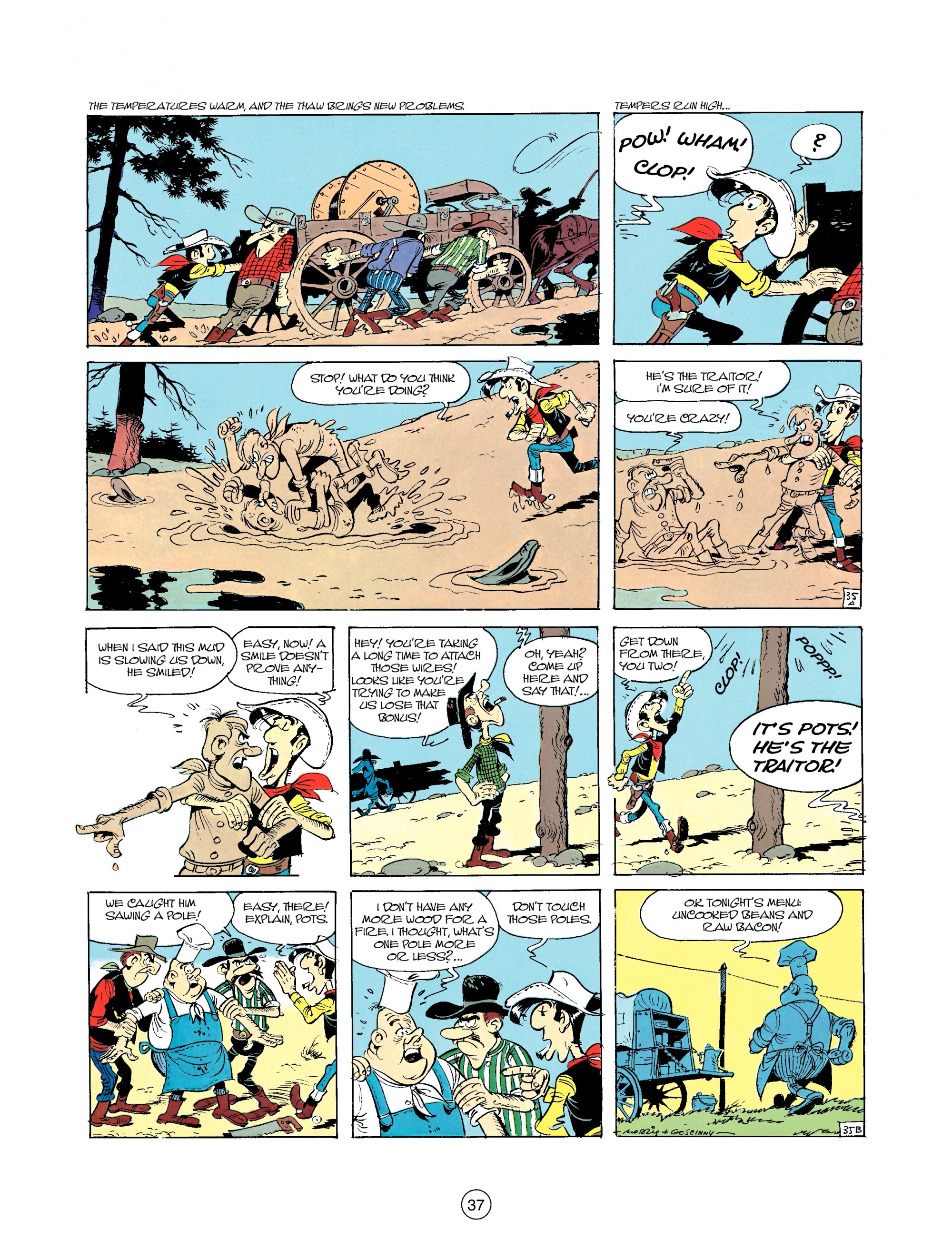 Read online A Lucky Luke Adventure comic -  Issue #35 - 37