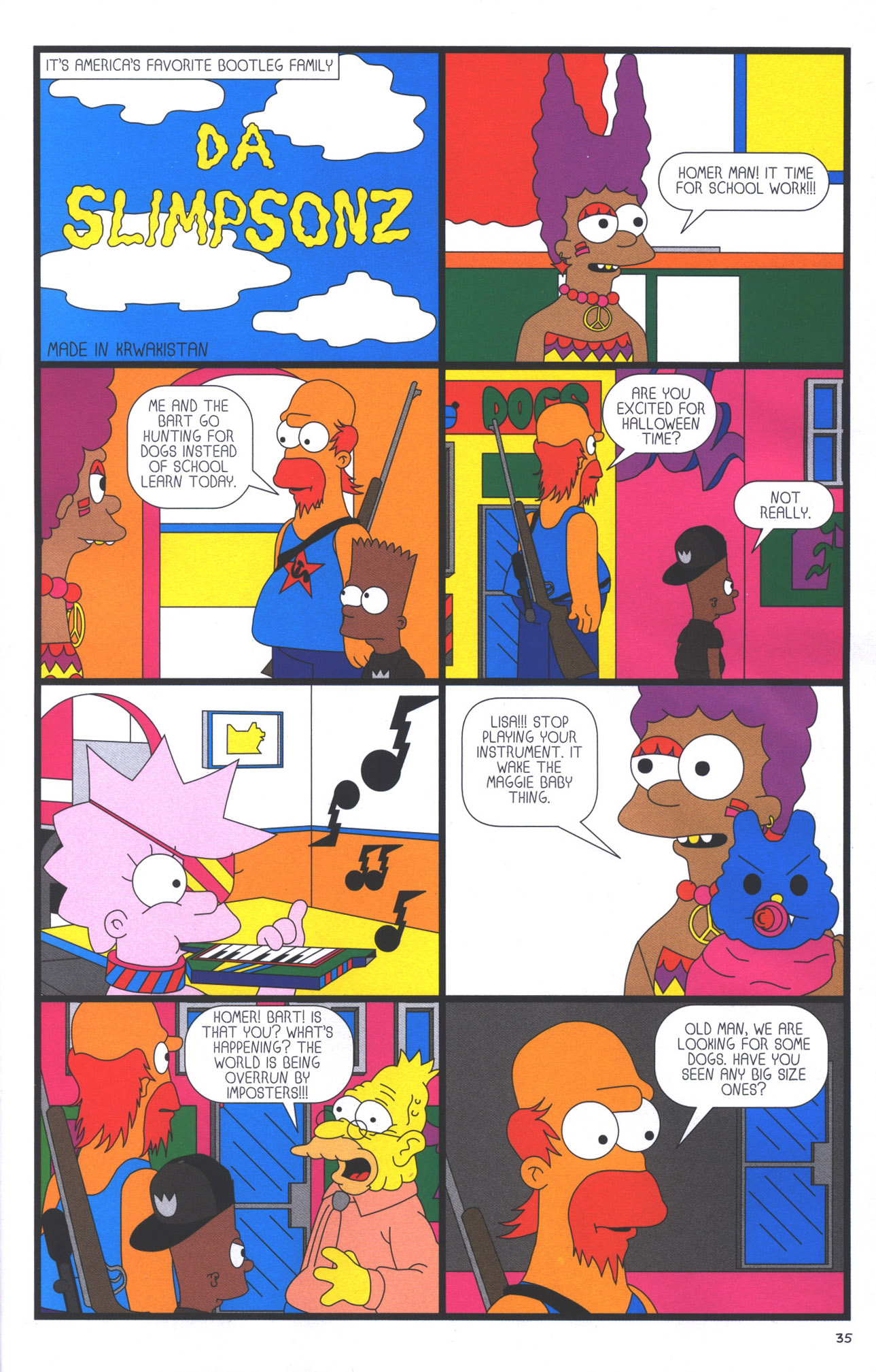 Read online Treehouse of Horror comic -  Issue #15 - 38