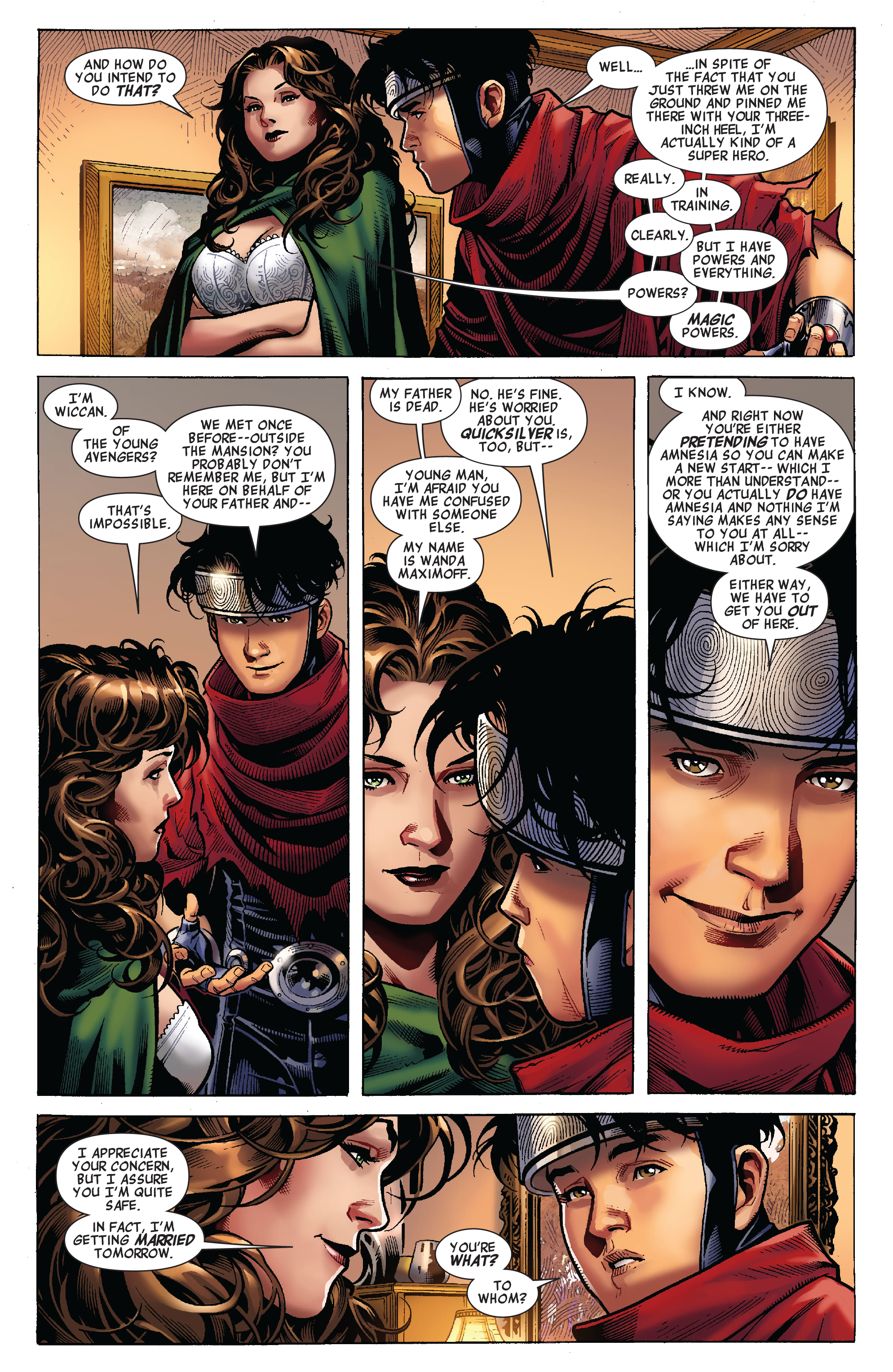 Read online Young Avengers by Heinberg & Cheung Omnibus comic -  Issue # TPB (Part 9) - 24