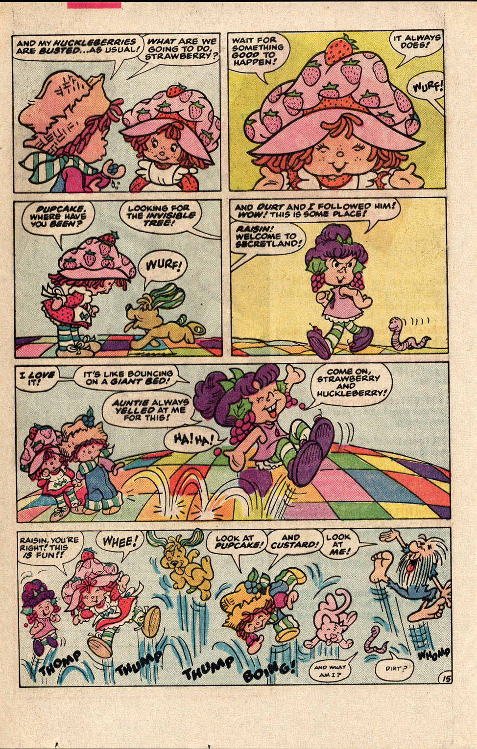 Read online Strawberry Shortcake (1985) comic -  Issue #1 - 24