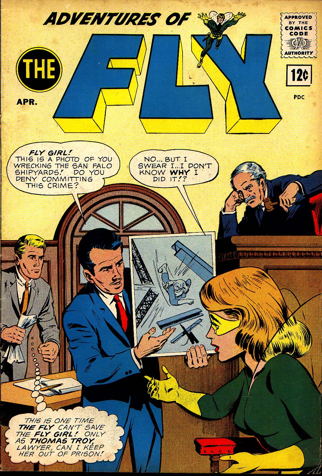 Read online Adventures of the Fly comic -  Issue #25 - 1