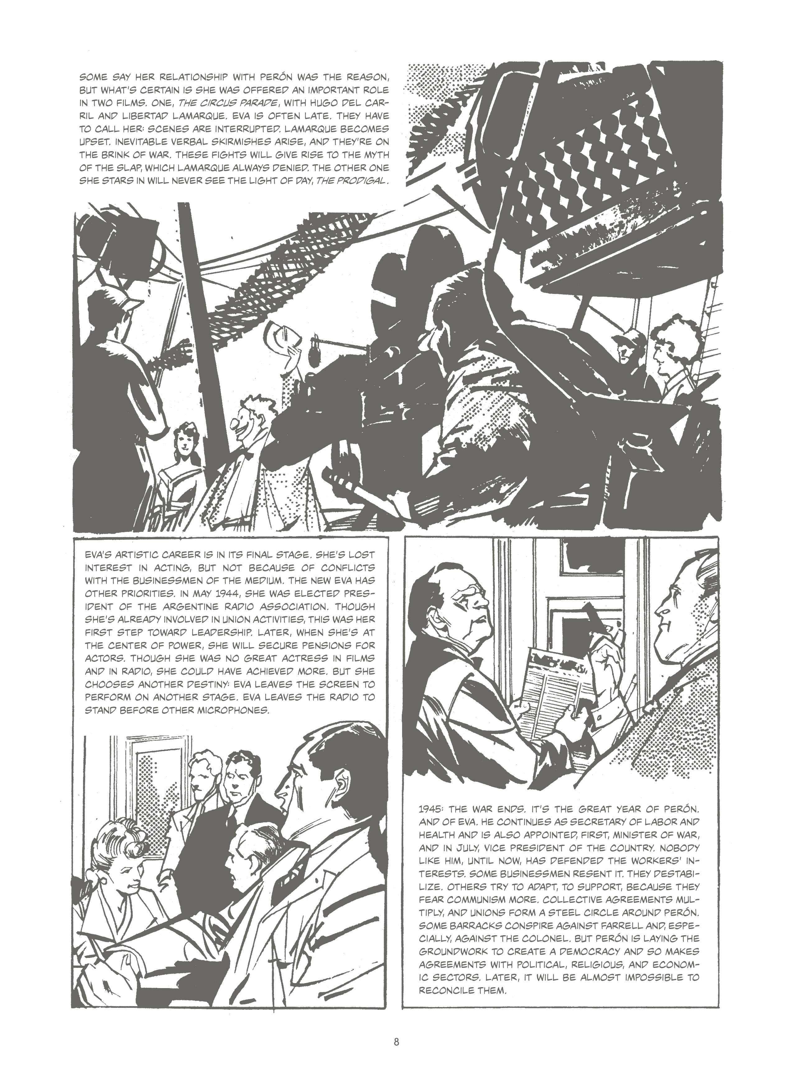 Read online Evita, the Life and Work of Eva Perón comic -  Issue # TPB - 13