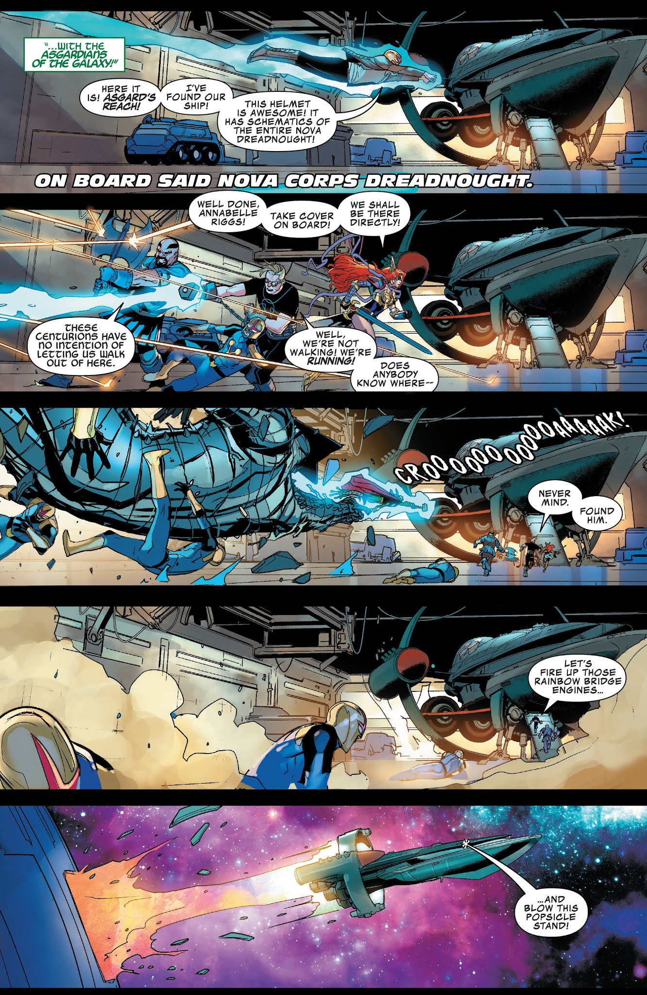 Read online Asgardians of the Galaxy comic -  Issue #5 - 7