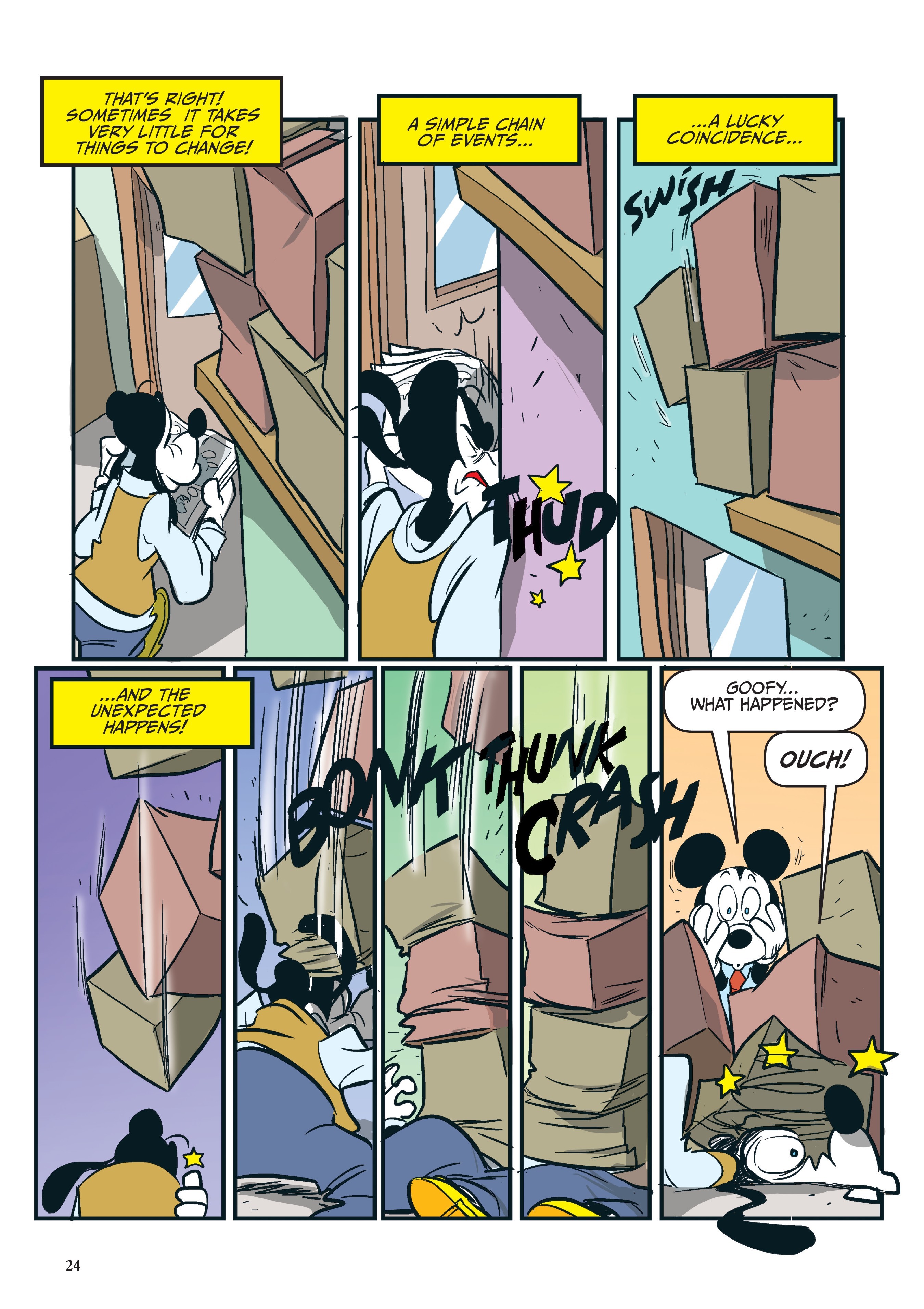 Read online Disney Don Quixote, Starring Goofy and Mickey Mouse comic -  Issue # TPB - 25