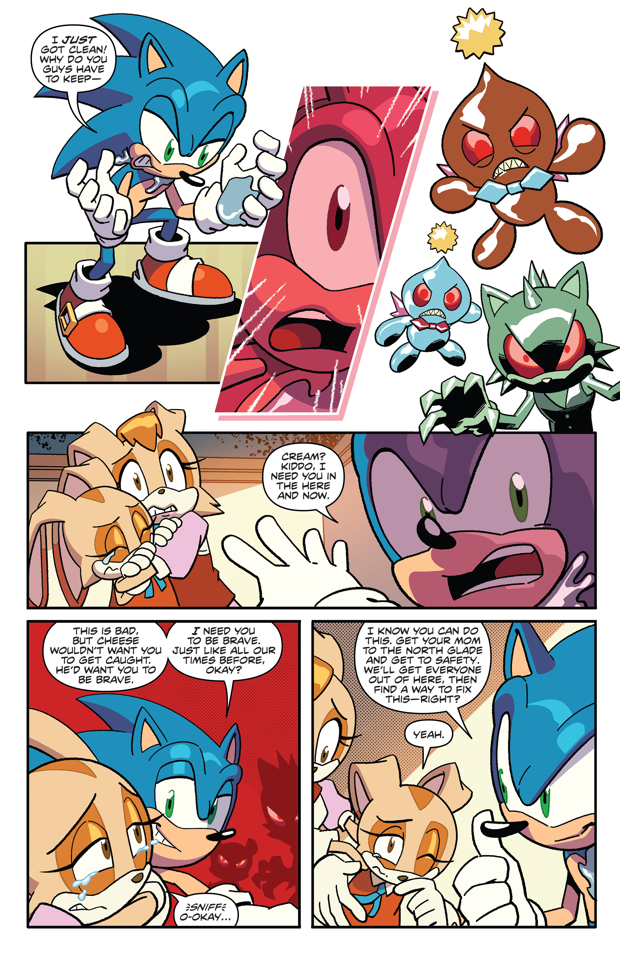 Read online Sonic the Hedgehog (2018) comic -  Issue #18 - 21