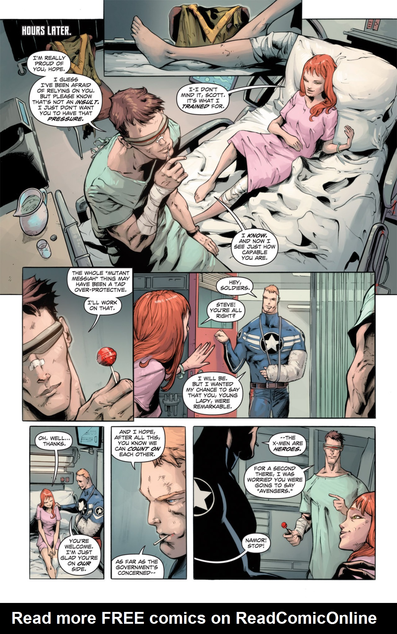 Read online X-Men/Steve Rogers: Escape From the Negative Zone comic -  Issue # TPB - 101