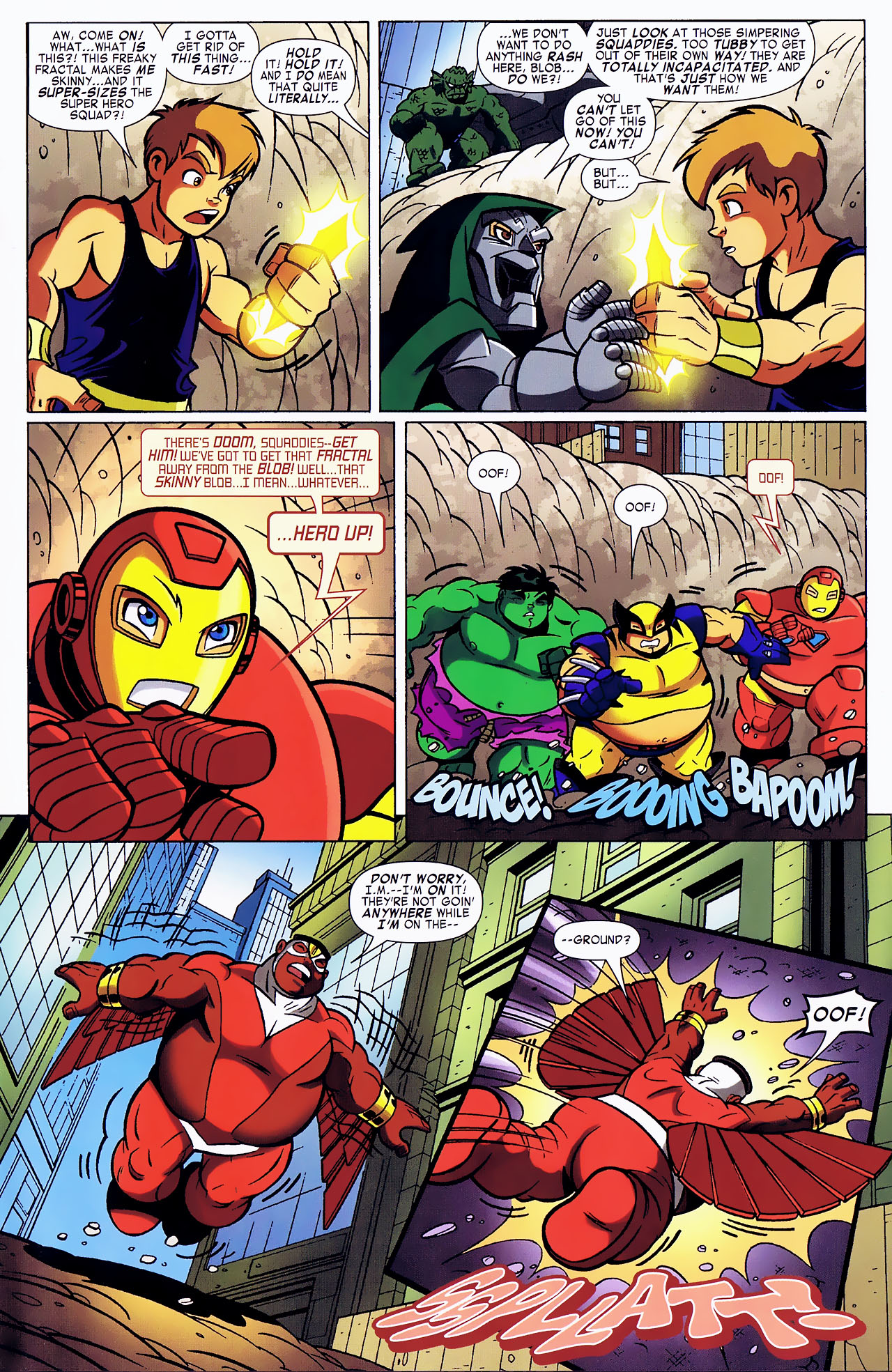 Read online Super Hero Squad comic -  Issue #8 - 9