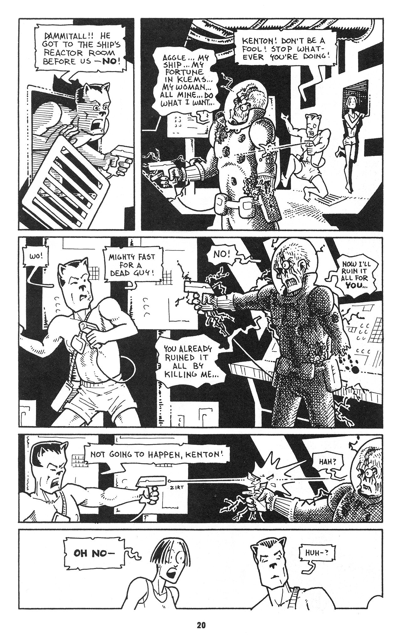 Read online Death Rattle (1995) comic -  Issue #5 - 22