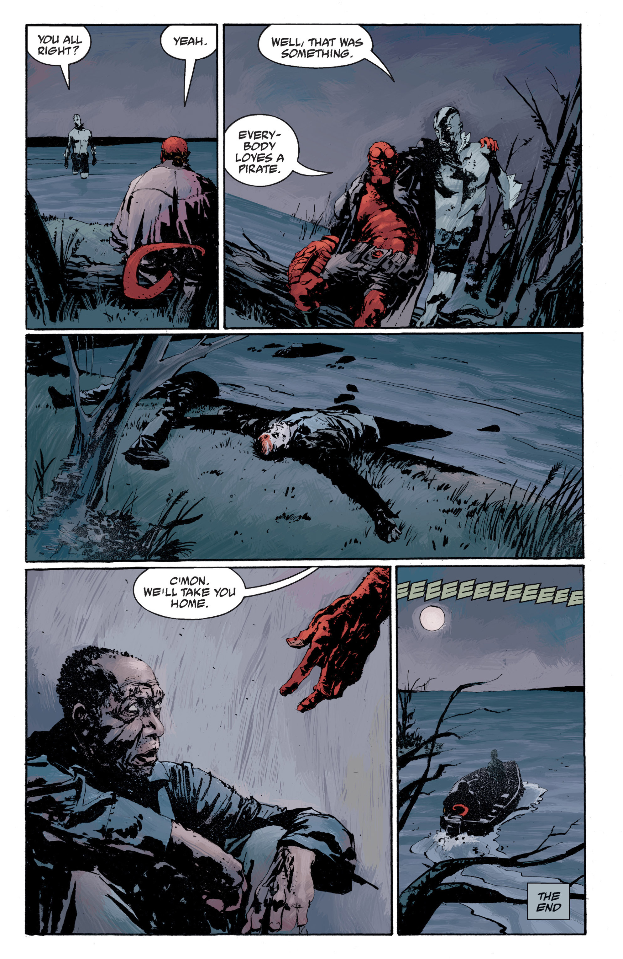 Read online Hellboy comic -  Issue #10 - 107