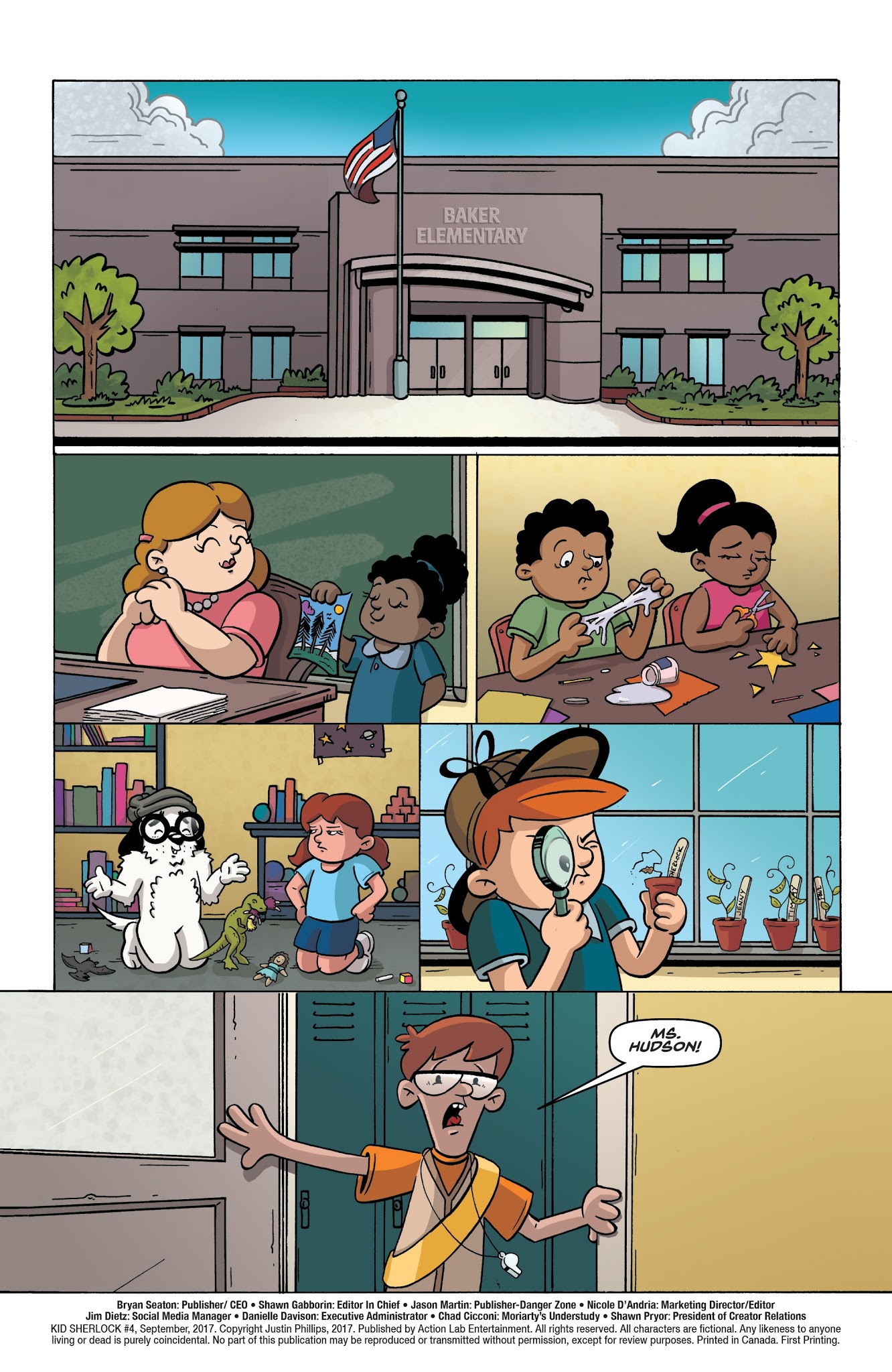 Read online Kid Sherlock comic -  Issue #4 - 4