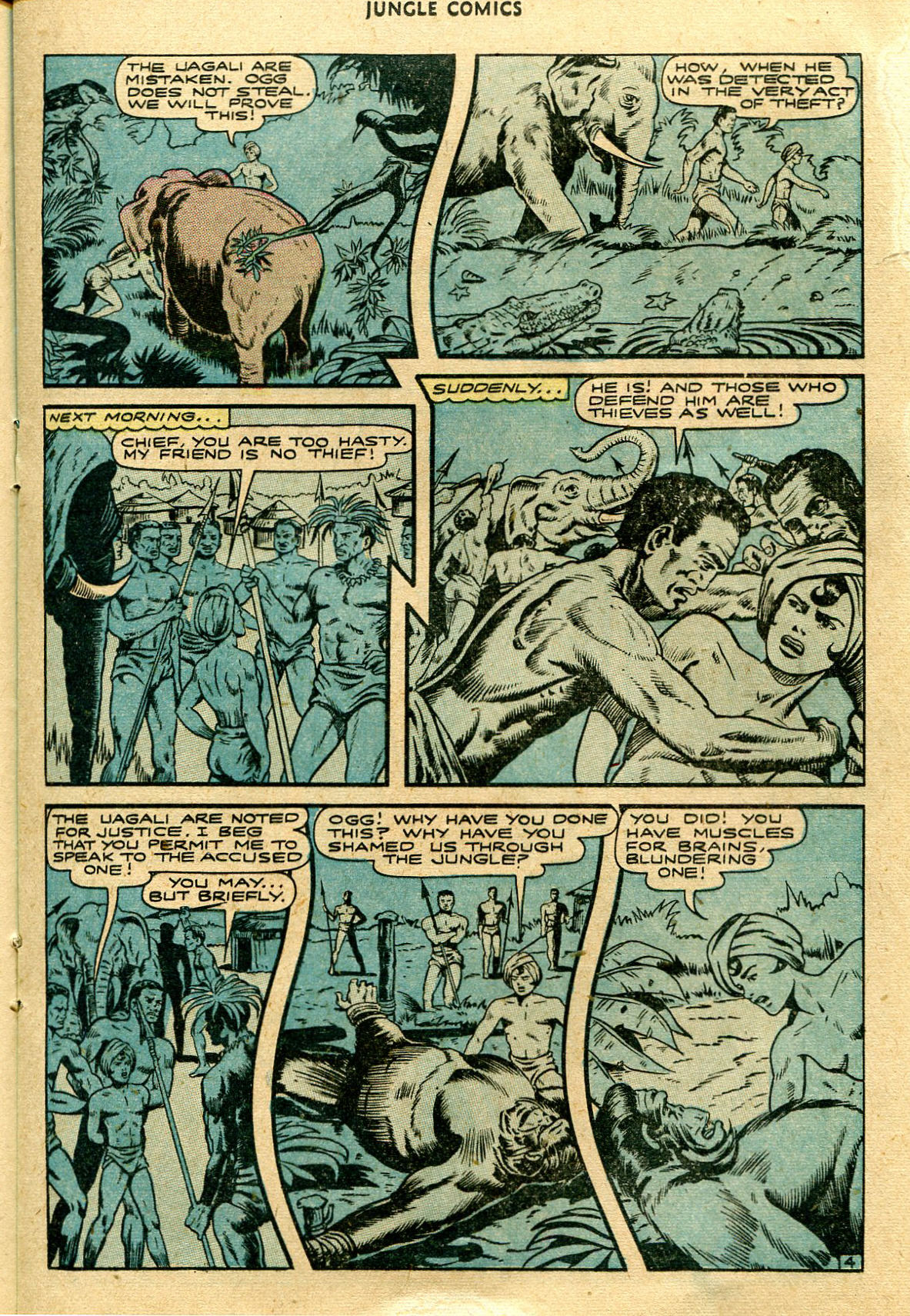 Read online Jungle Comics comic -  Issue #79 - 26