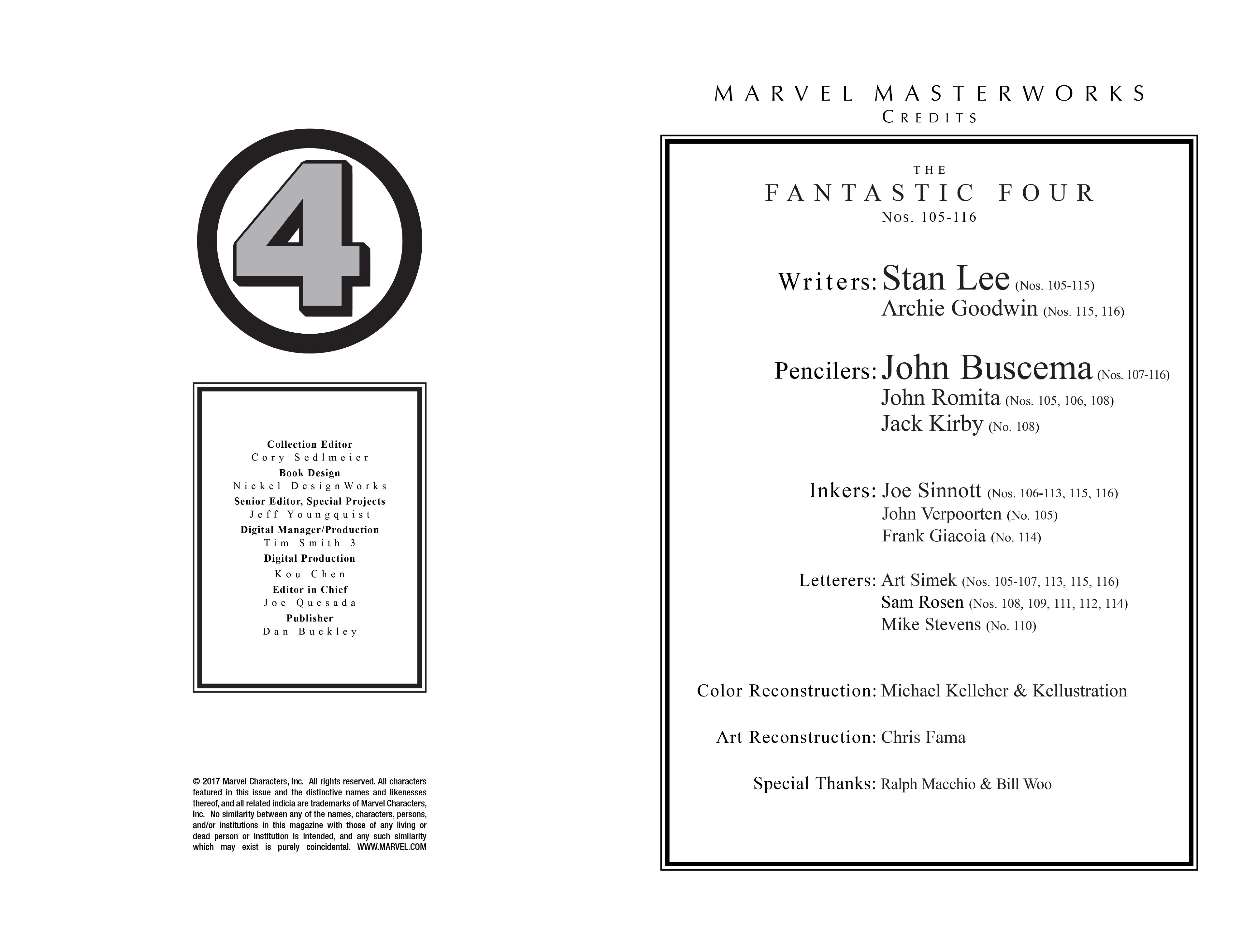 Read online Marvel Masterworks: The Fantastic Four comic -  Issue # TPB 11 (Part 1) - 3