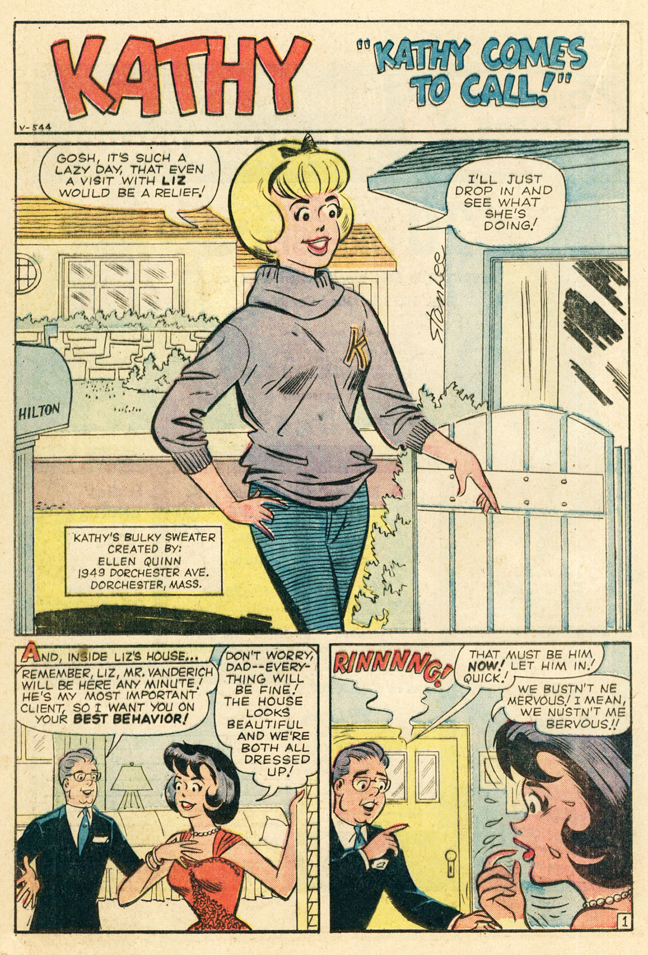 Read online Kathy (1959) comic -  Issue #15 - 20