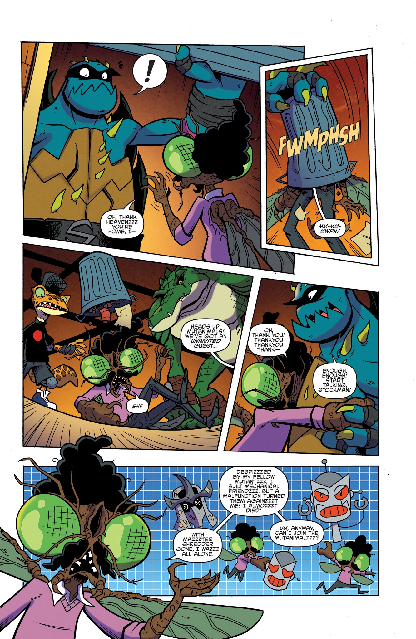 Read online Teenage Mutant Ninja Turtles Amazing Adventures: Robotanimals comic -  Issue #1 - 8