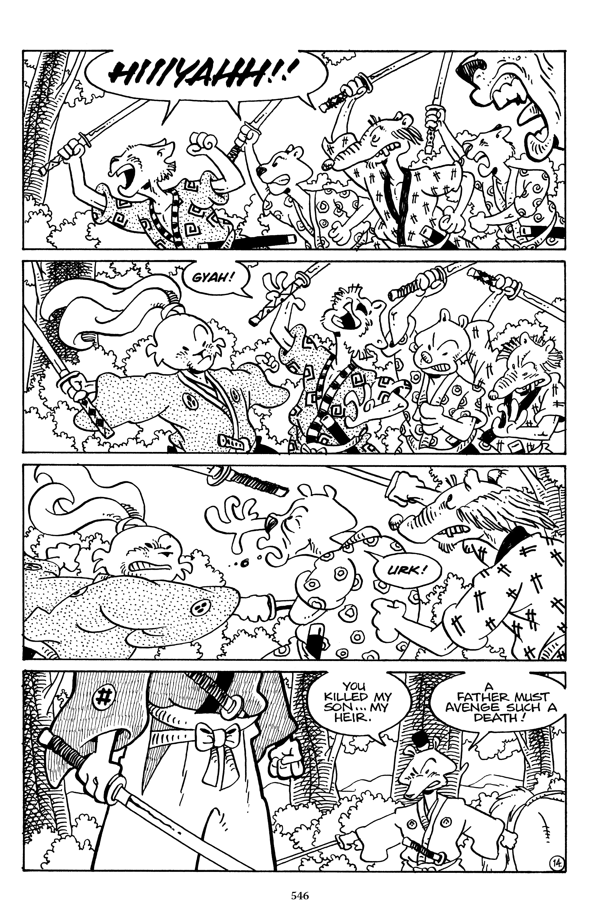 Read online The Usagi Yojimbo Saga (2021) comic -  Issue # TPB 7 (Part 6) - 36