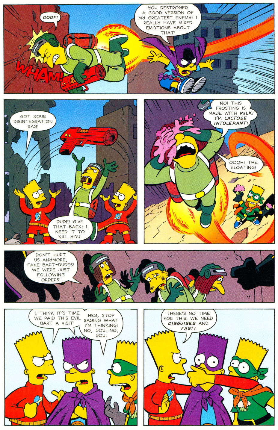 Read online Bongo Comics Presents Simpsons Super Spectacular comic -  Issue #2 - 6