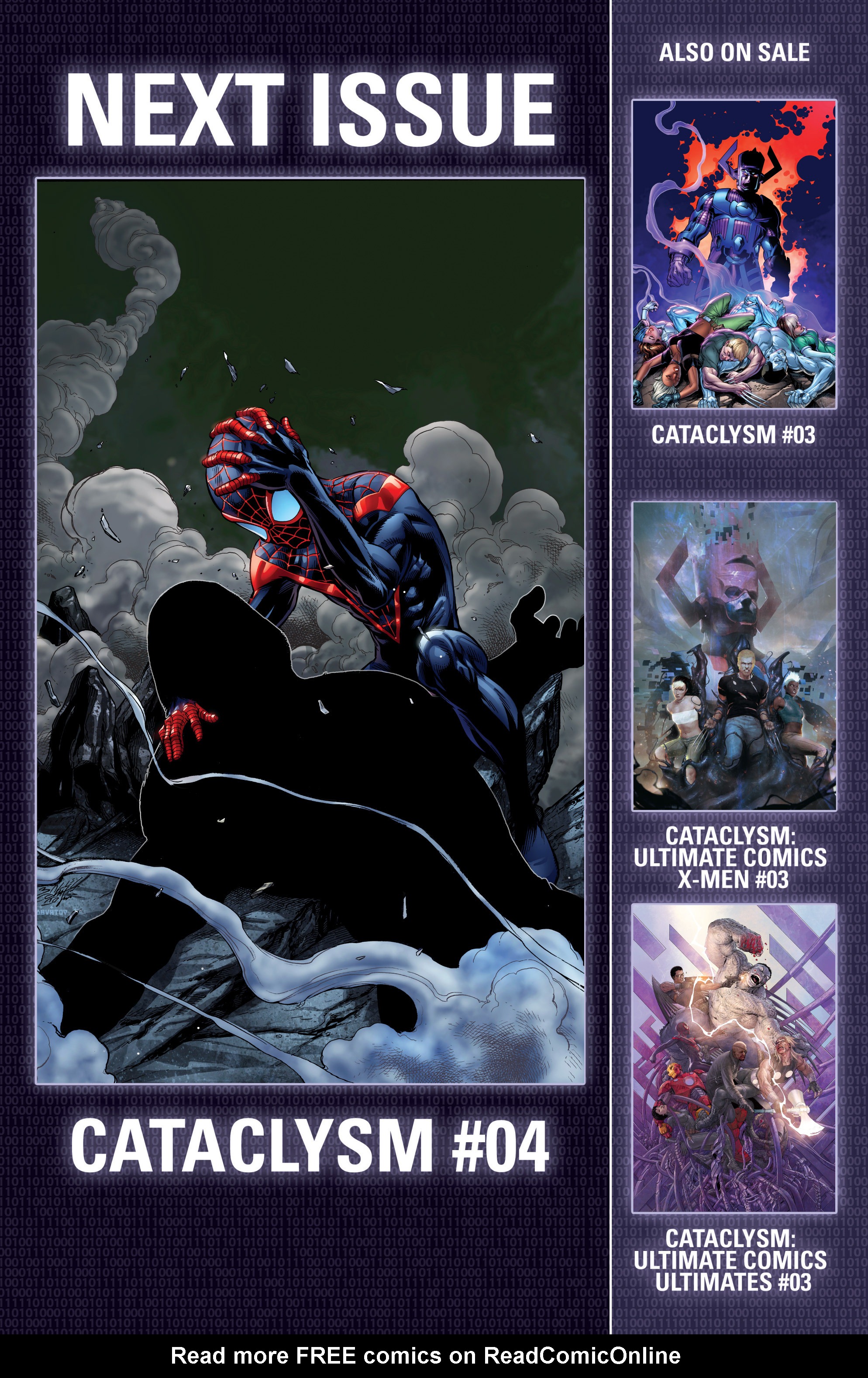 Read online Cataclysm: Ultimate Spider-Man comic -  Issue #3 - 20