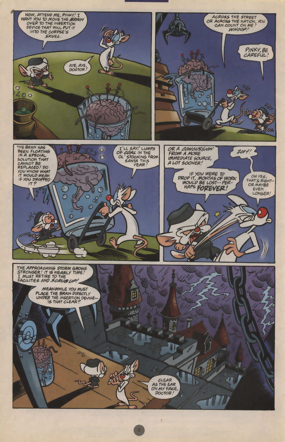 Read online Pinky and The Brain comic -  Issue #17 - 3