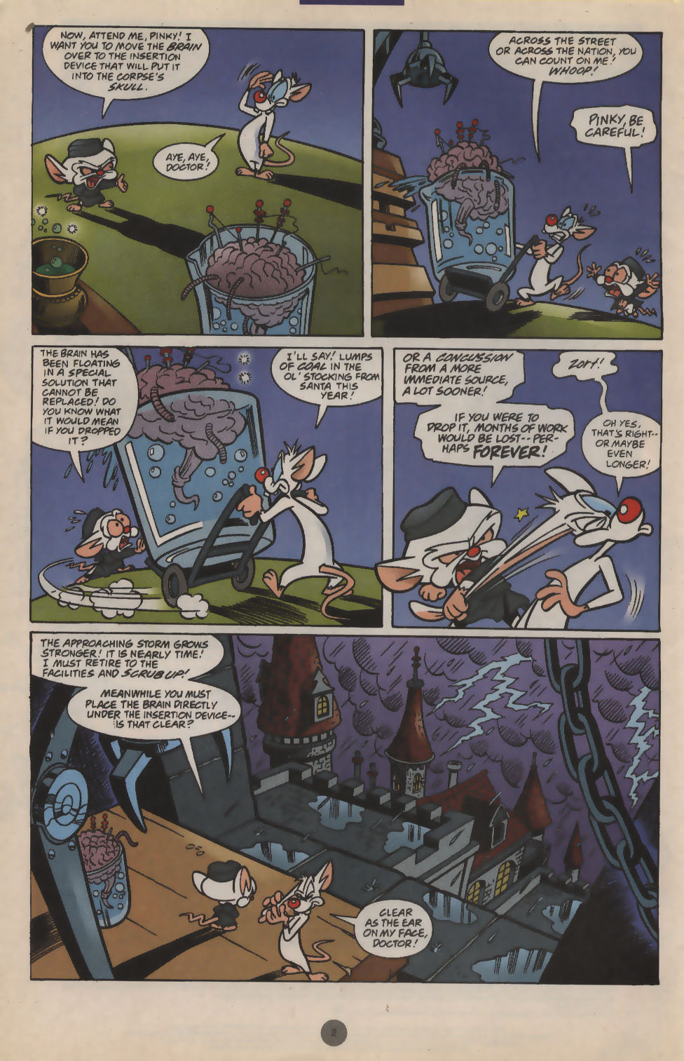 Read online Pinky and The Brain comic -  Issue #17 - 3