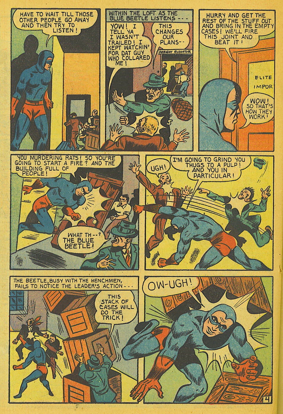 Read online The Blue Beetle comic -  Issue #29 - 20