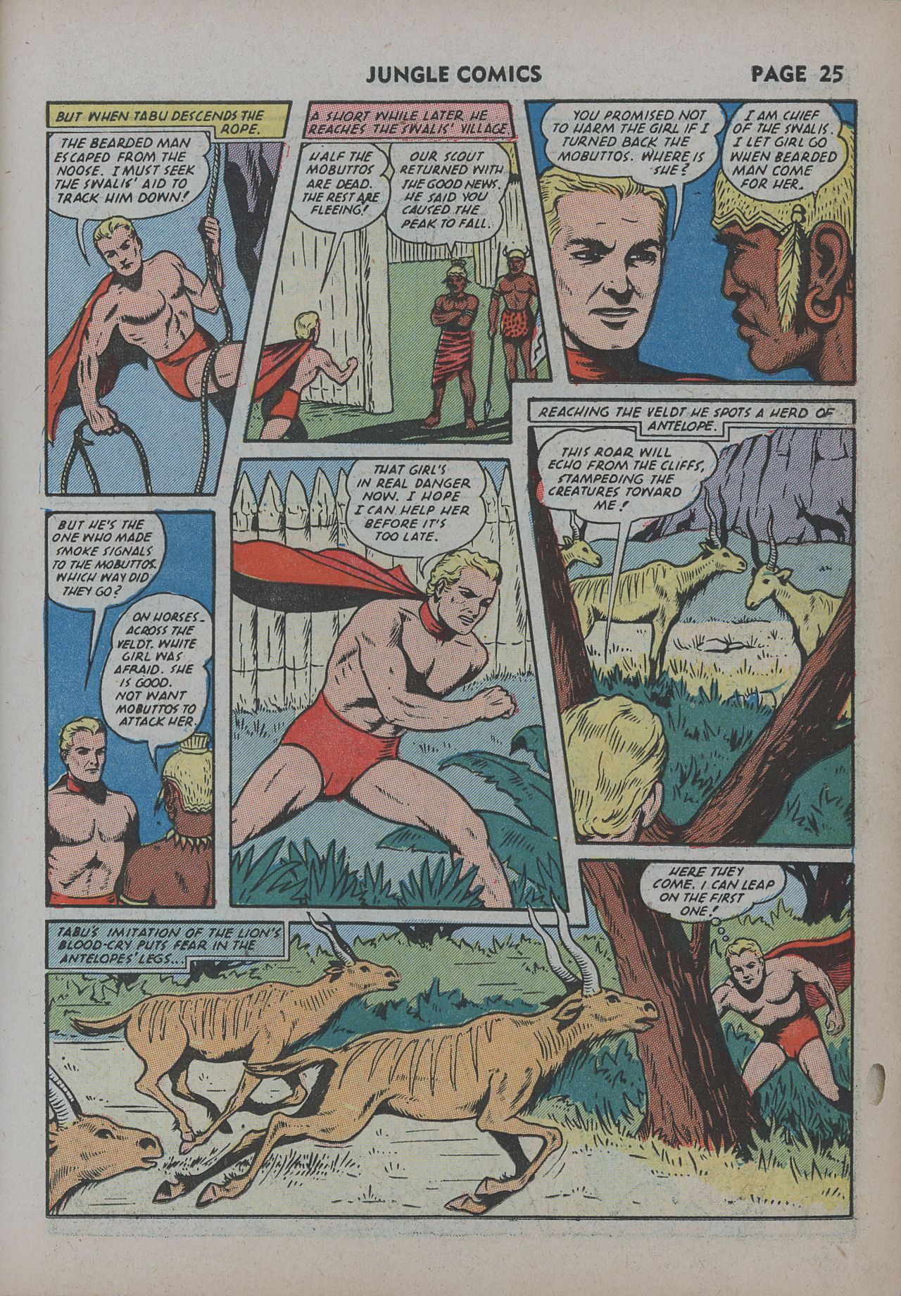 Read online Jungle Comics comic -  Issue #31 - 28