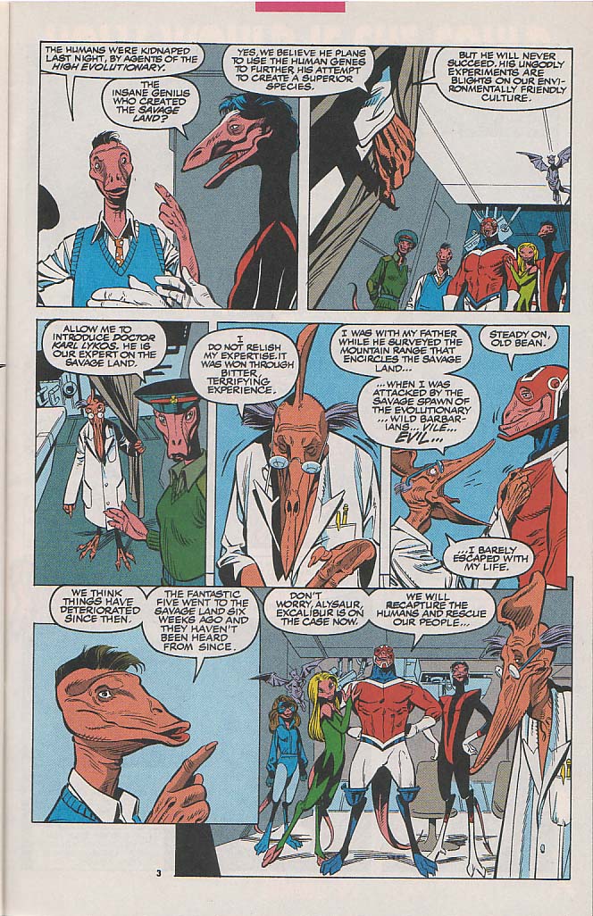 Read online Excalibur (1988) comic -  Issue #51 - 4
