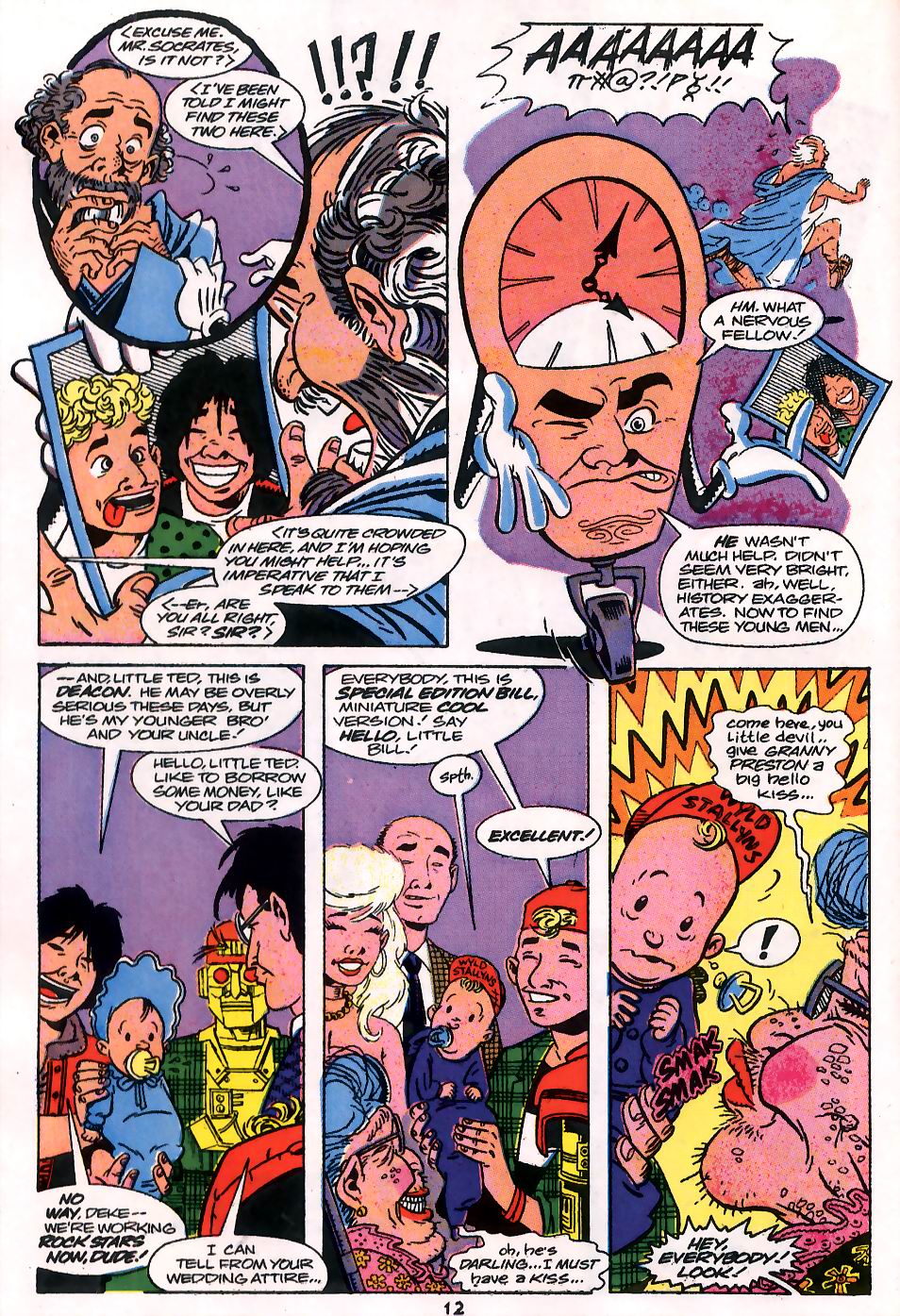 Read online Bill & Ted's Excellent Comic Book comic -  Issue #1 - 10