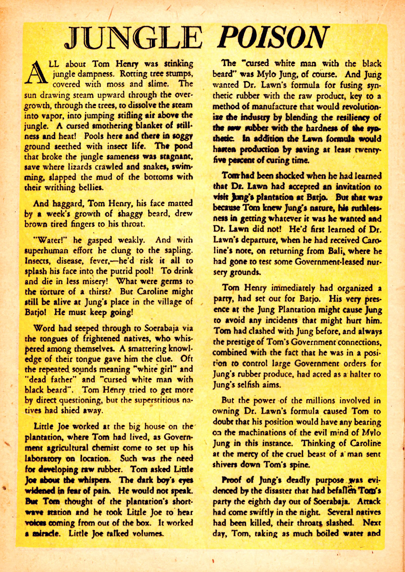 Read online Terrors of the Jungle comic -  Issue #6 - 20